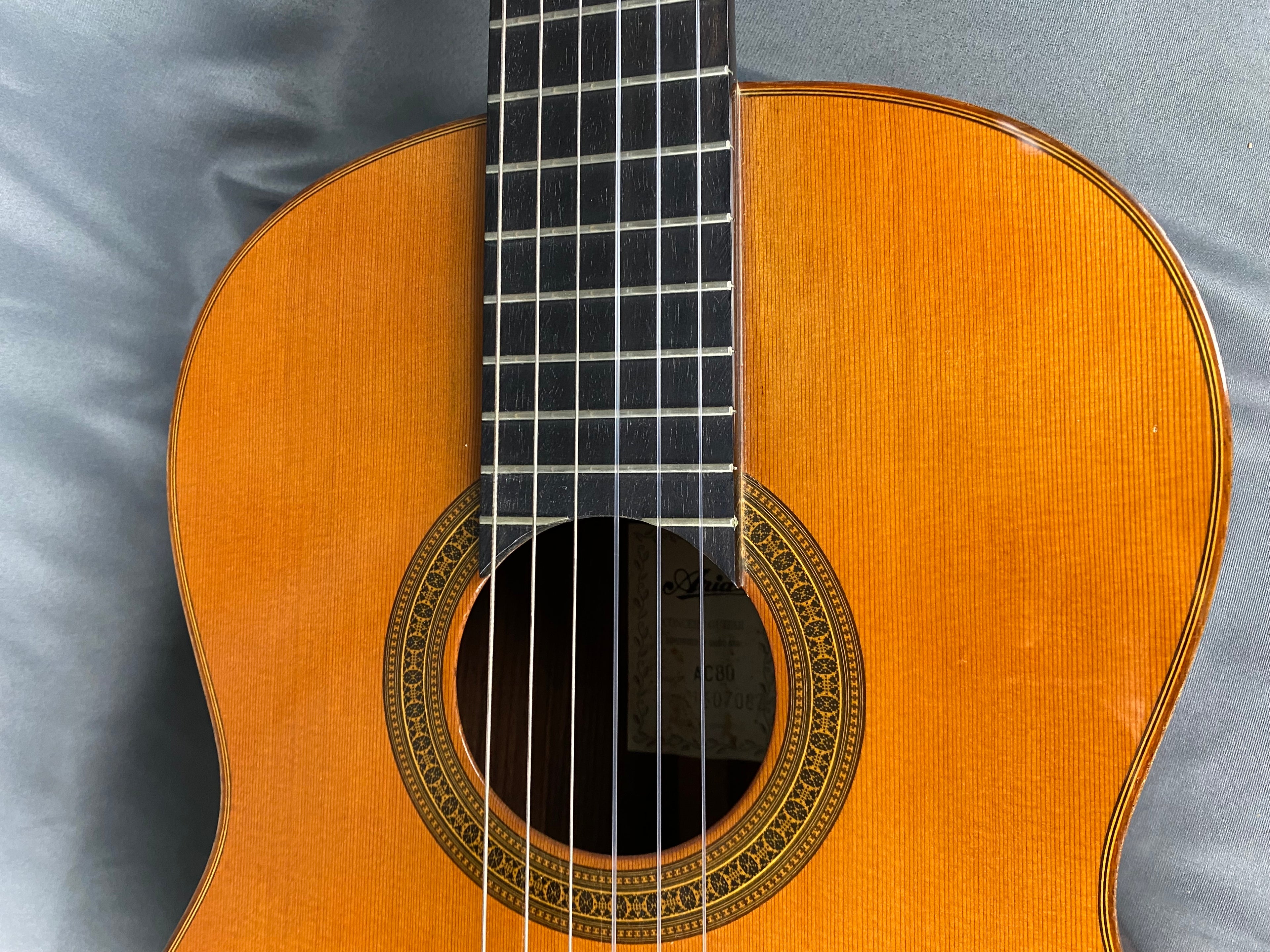 Aria AC-80 Concert Guitar Made in Spain 1980’s