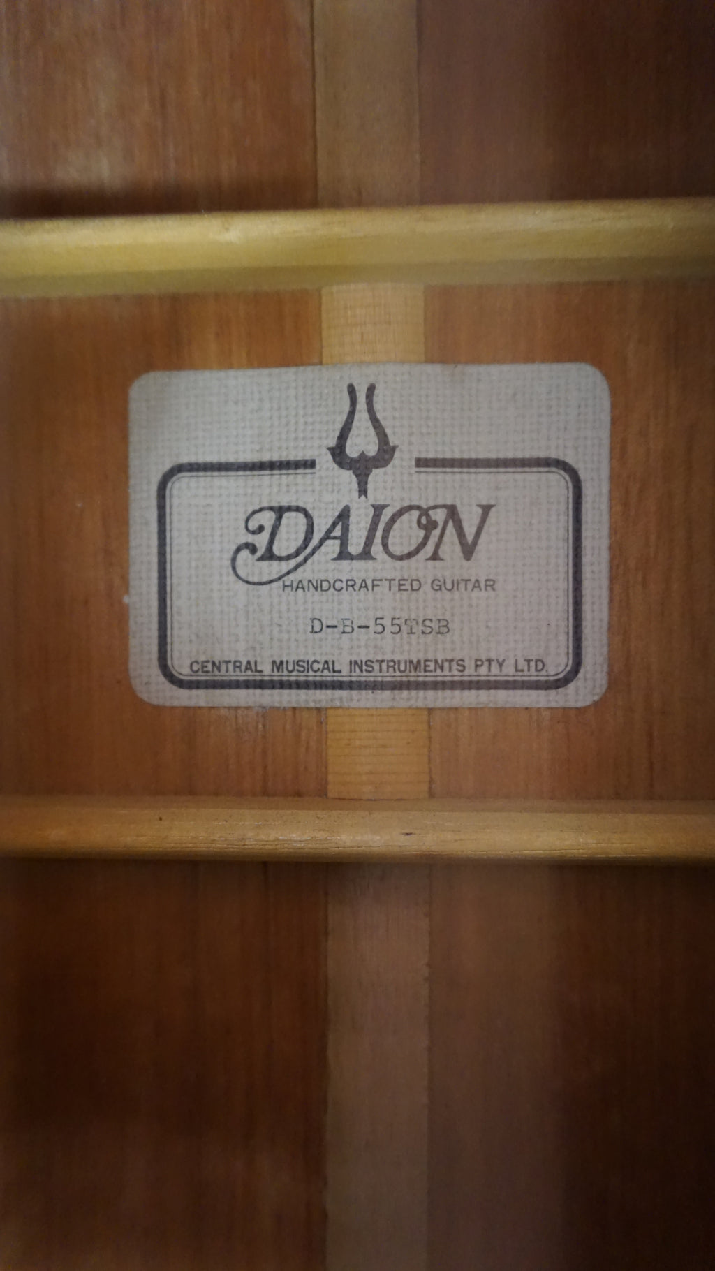 Daion D-B-55-TSB - Tobacco Sunburst Japan