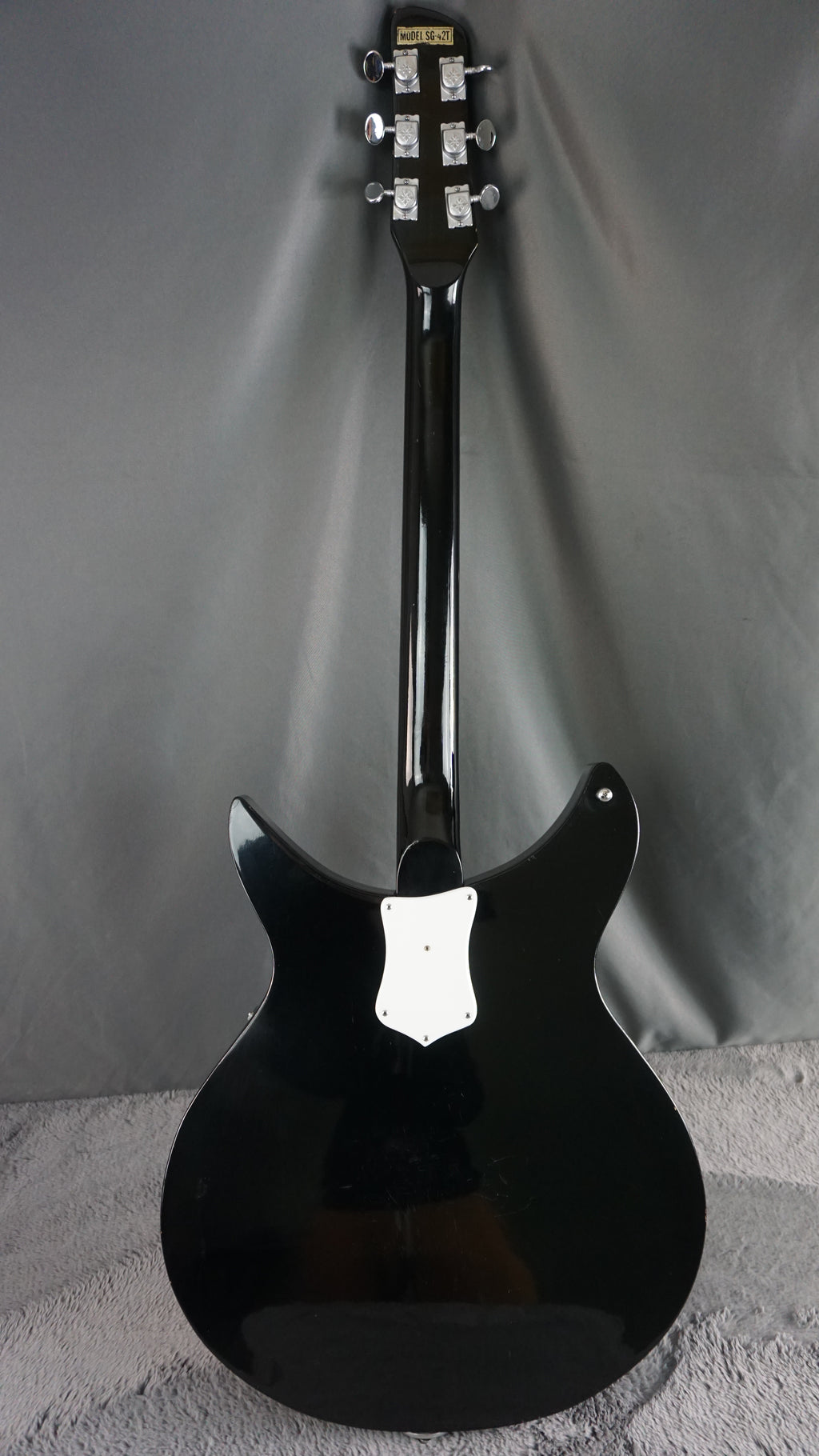Guyatone SG42T 1960s - Black Super Rare Double Cut Japan