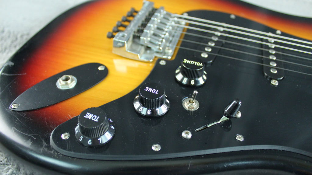 Fernandes/Burny S-Style - Tobacco Burst Japan Floyd Rose Style