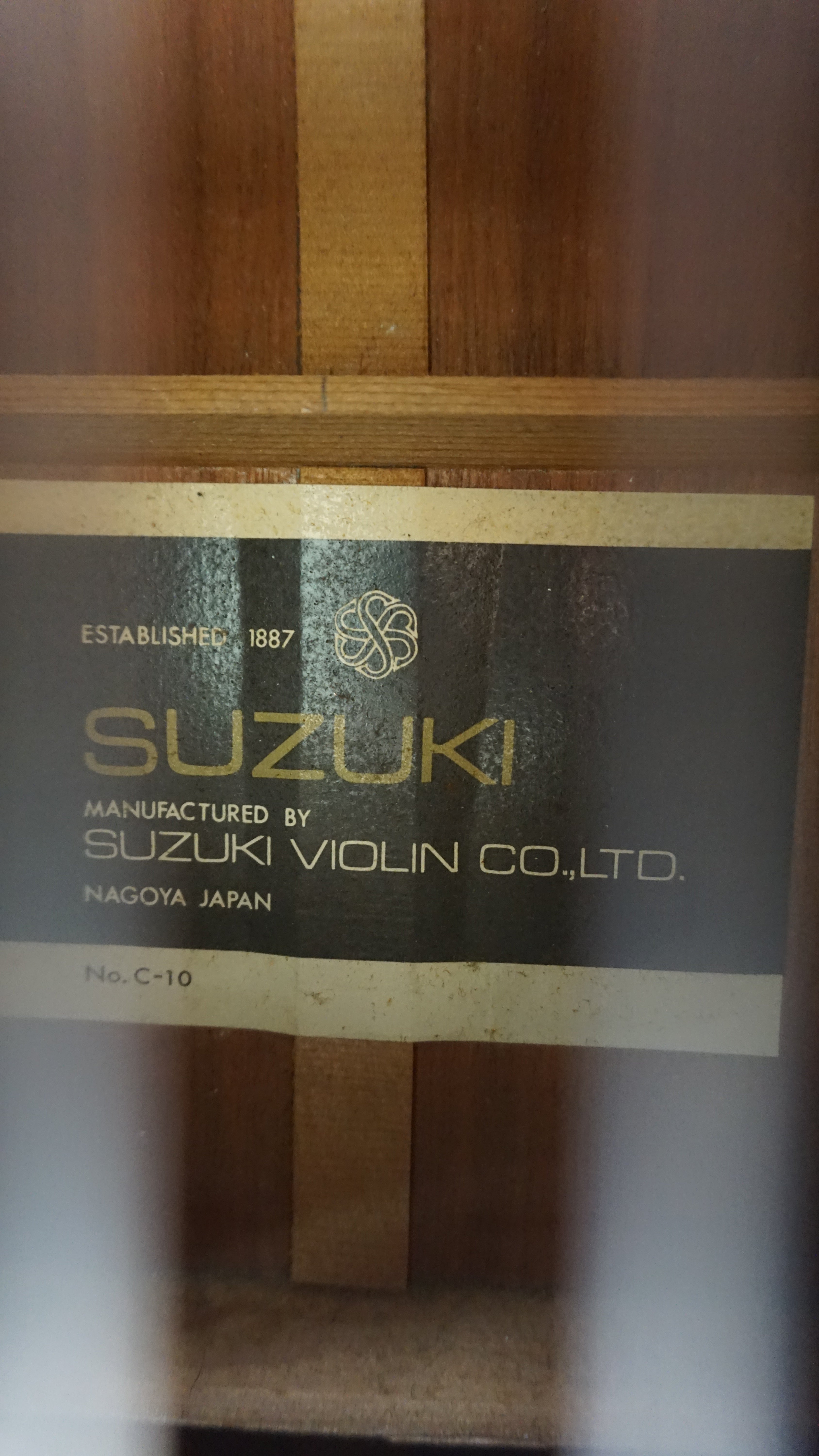 Suzuki C-10 Japan Classical Guitar