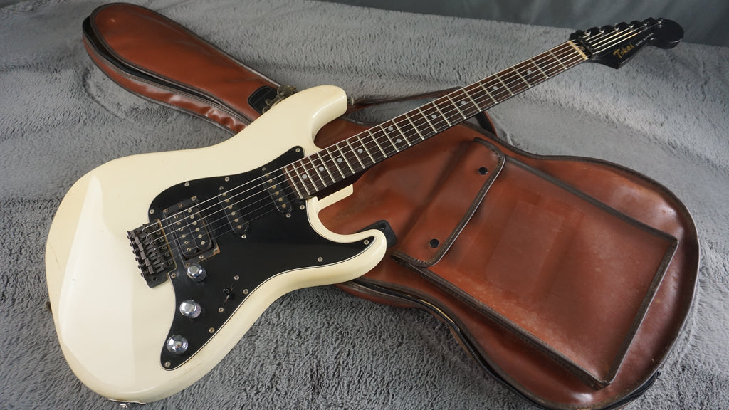 Tokai Super Edition Japan HSS S-Style White Electric Guitar