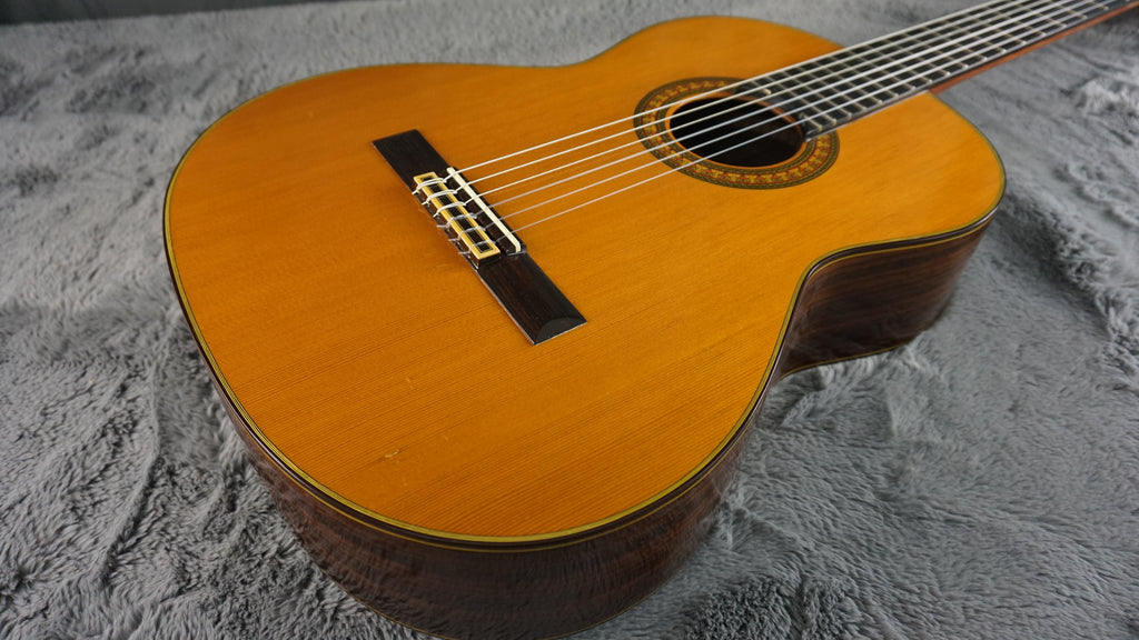 Aria AC-50 N Concert Guitar Handmade by Kuniharu Nobe Indian Rosewood!