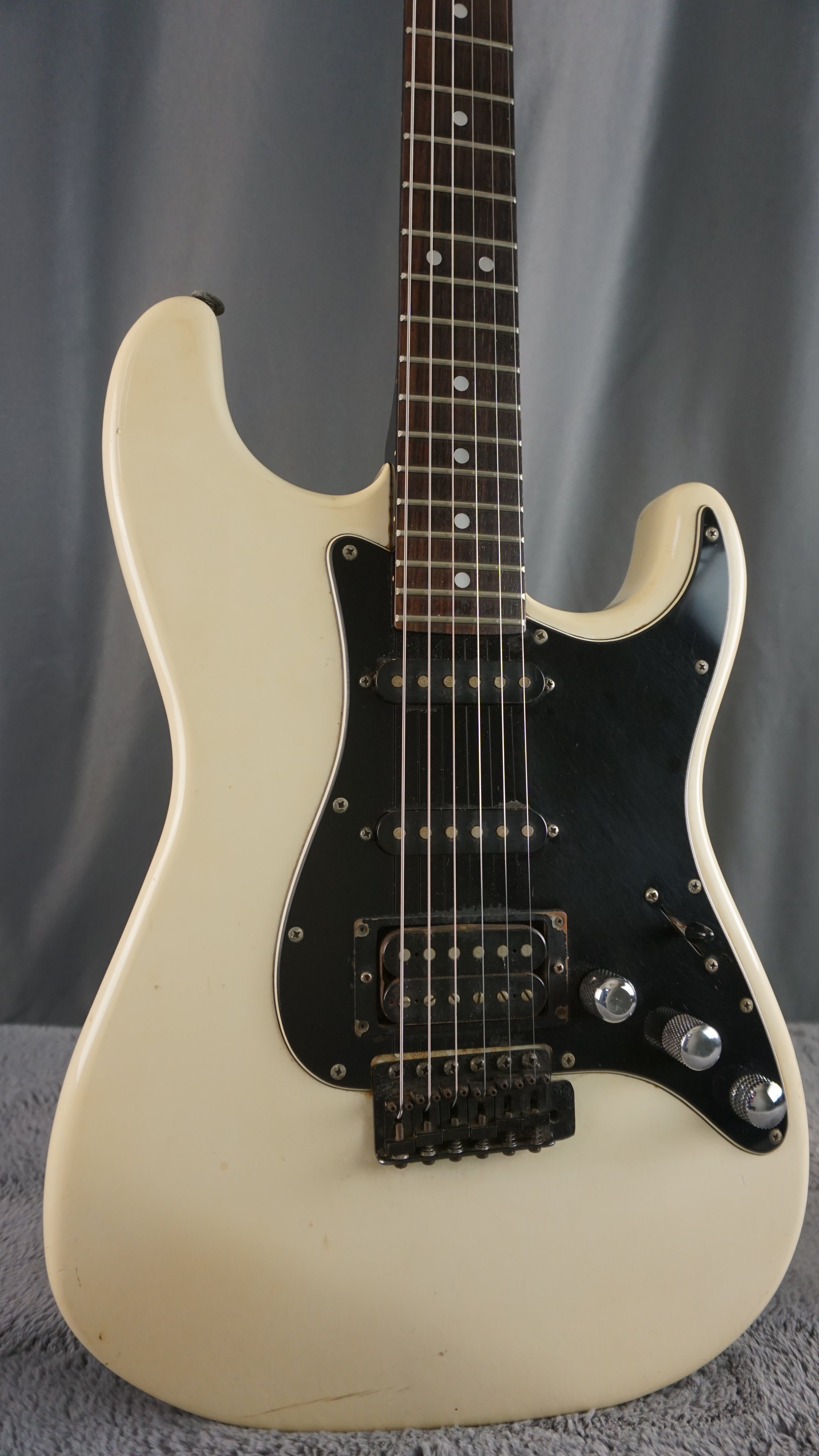 Tokai Super Edition Japan HSS S-Style White Electric Guitar