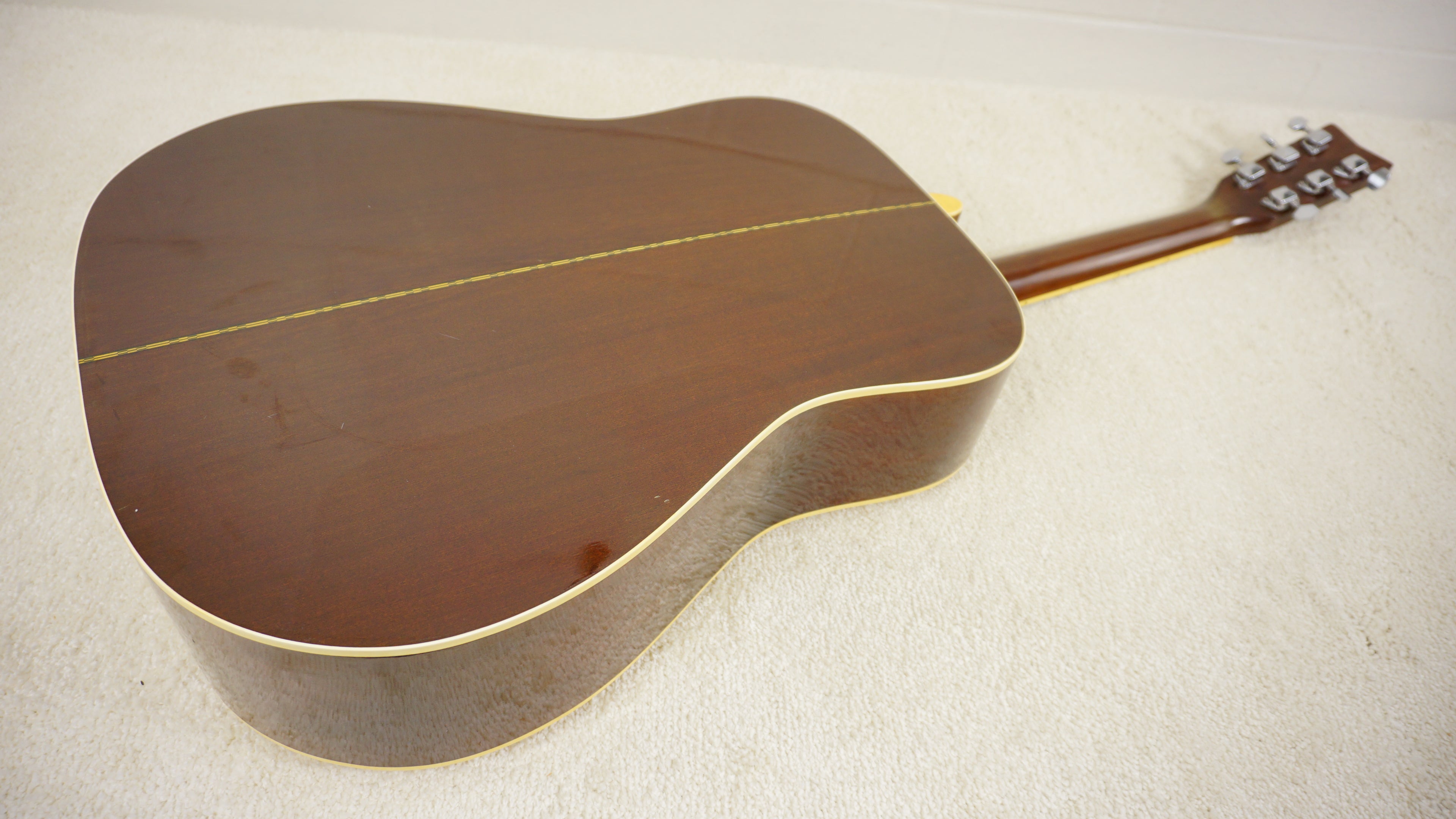 Yamaha FG-200D Dreadnought Acoustic Guitar MIJ Japan w/ Chipboard Case