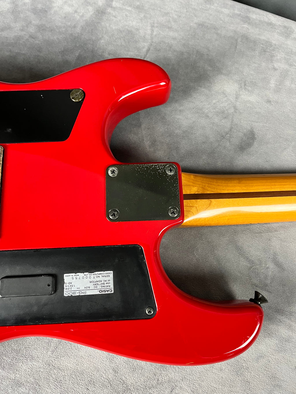 Casio PG-300 Refurbished! MIDI guitar 1980’s Red Burst