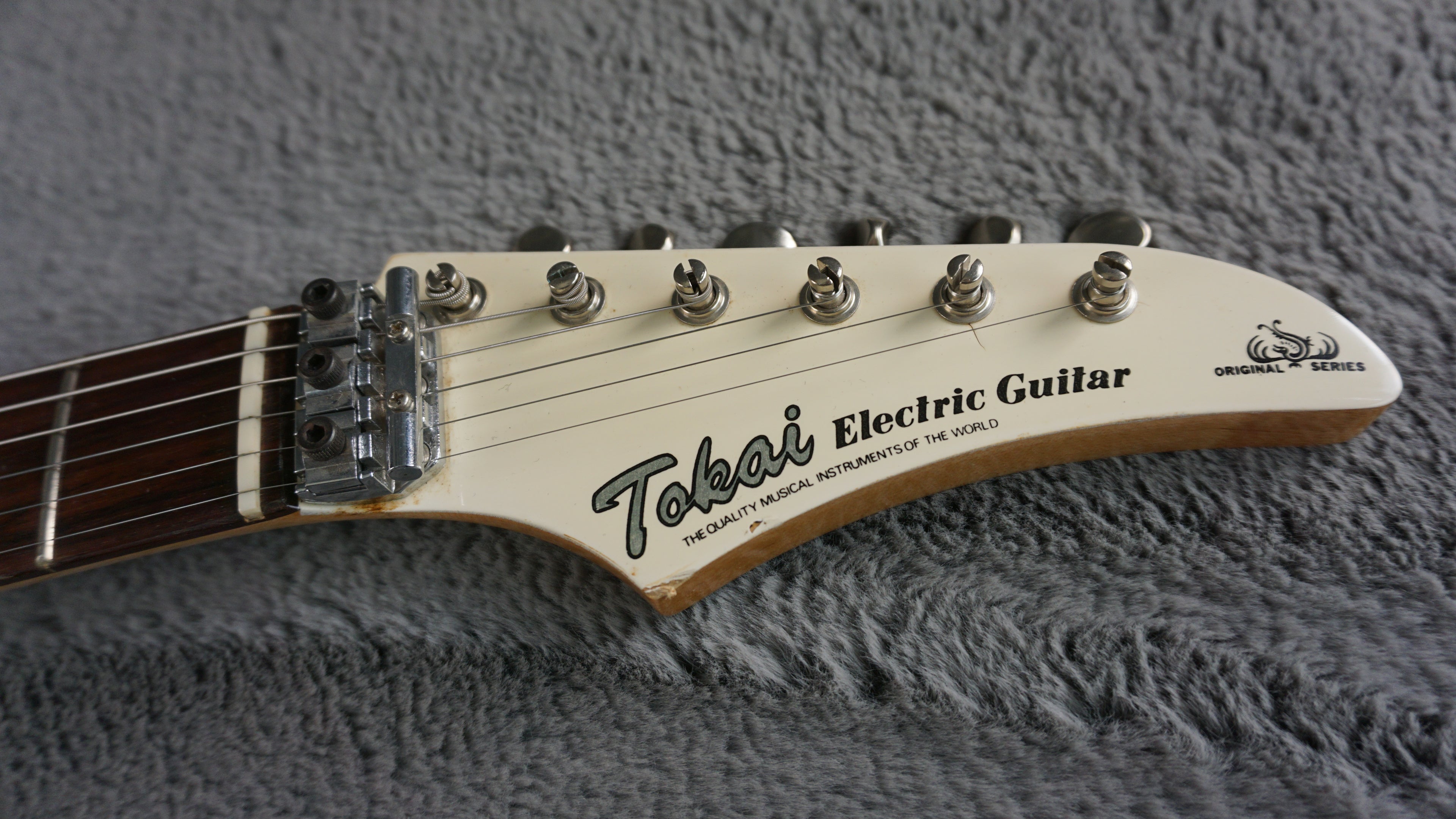 Tokai Strange Shape Guitar - White - Japan