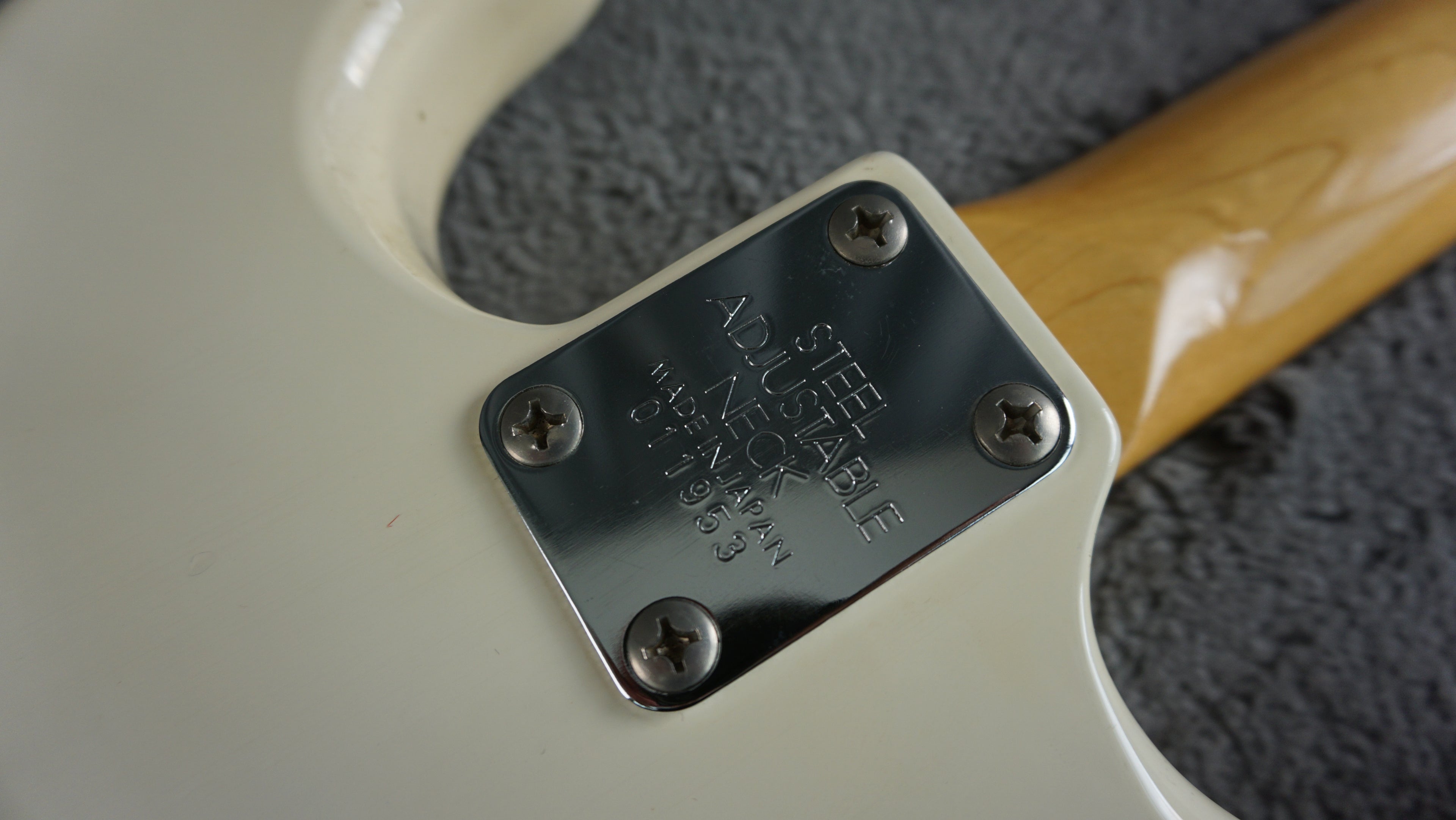 Westminster Electric Guitar - White - Japan w/ Hard Case