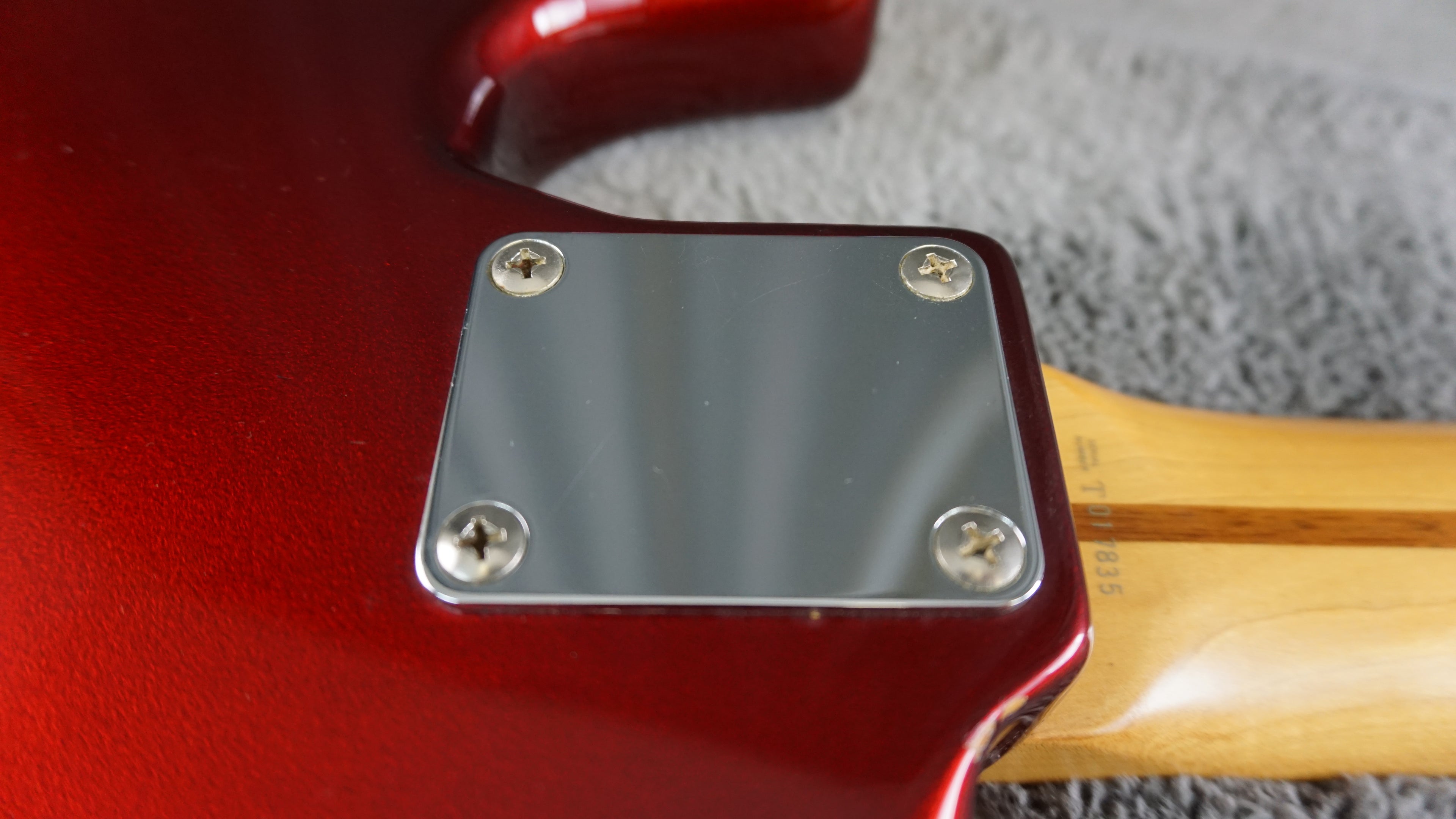 94-95 Fender Japan Jazz Bass Candy Apple Red w/ Gig Bag