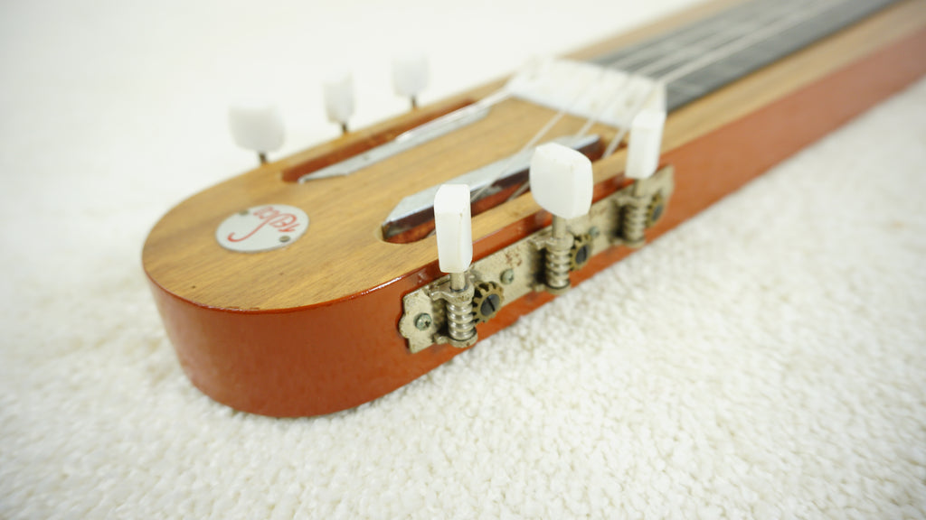 Vintage Teisco Electric Lap Steel Guitar Japan w/ Original Hard Case & Cable