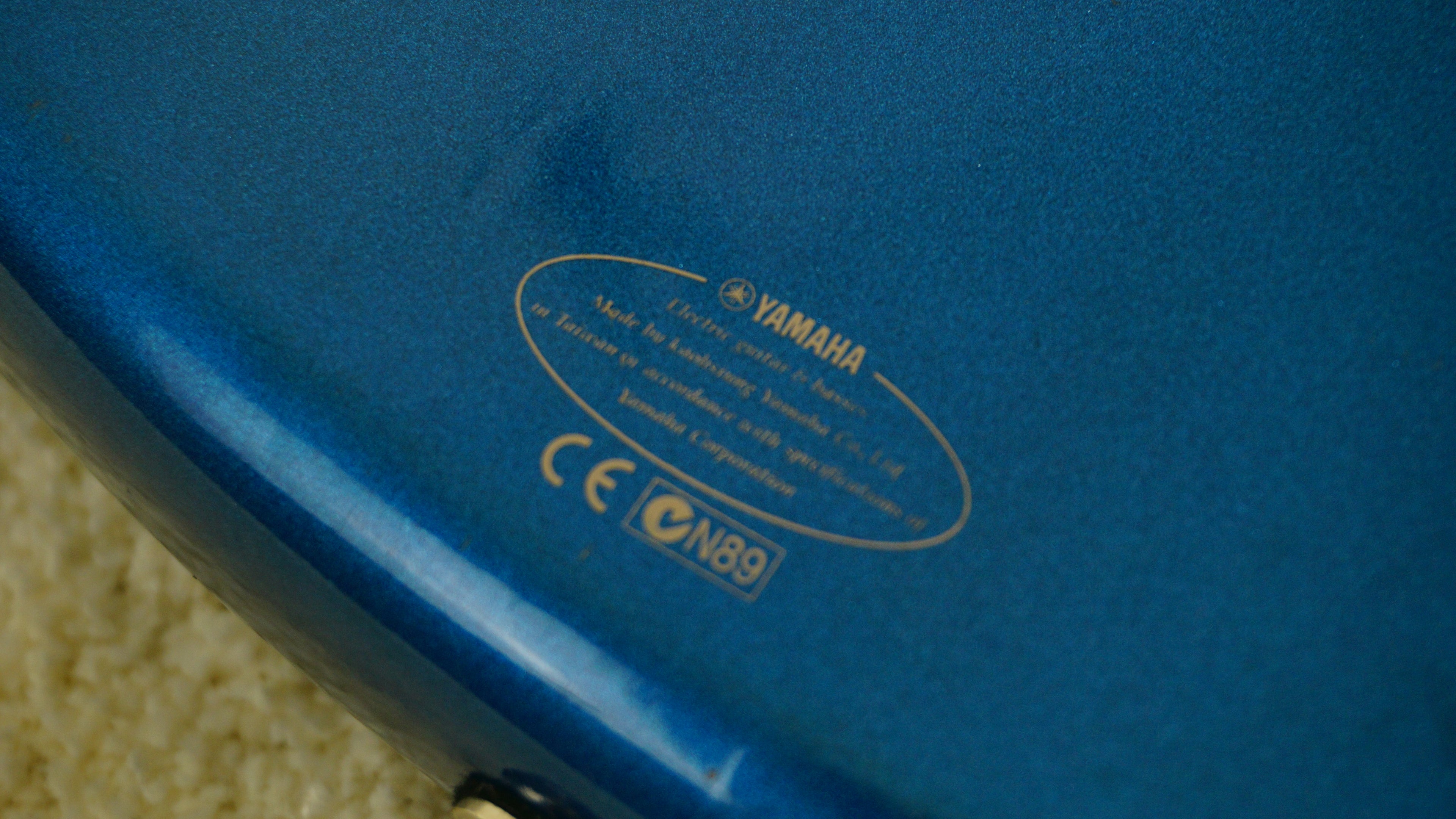 Yamaha SBV-550 - Shelby Blue Japan Bass Guitar