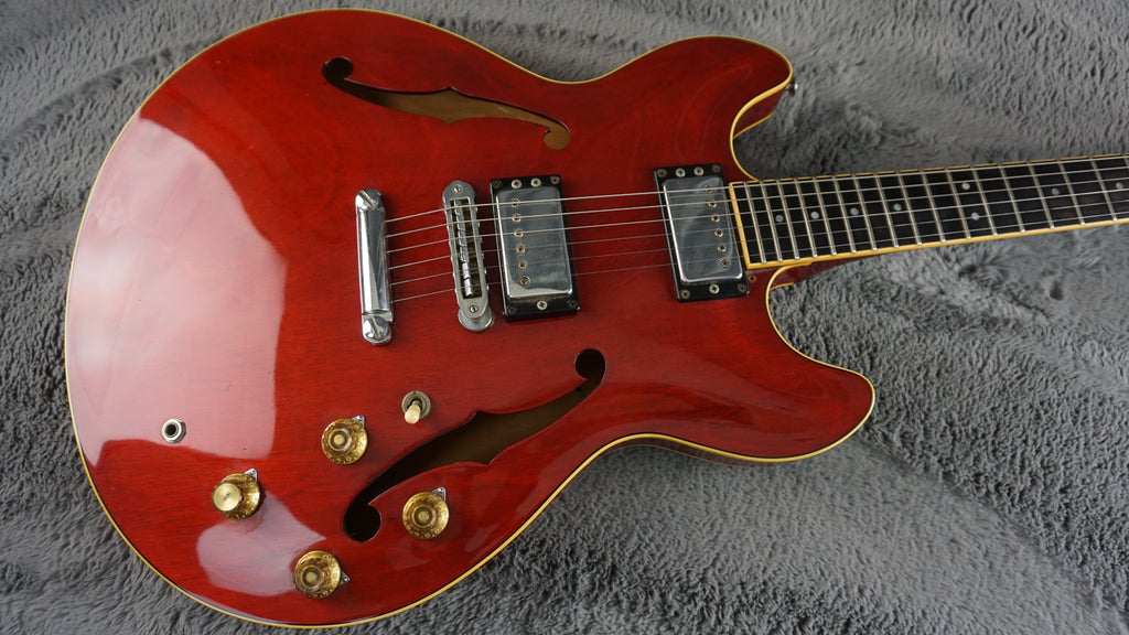 Yamaha Super Axe SA1000 Semi-Hollow Electric Guitar Cherry Red MIJ 1978 w/ OHSC