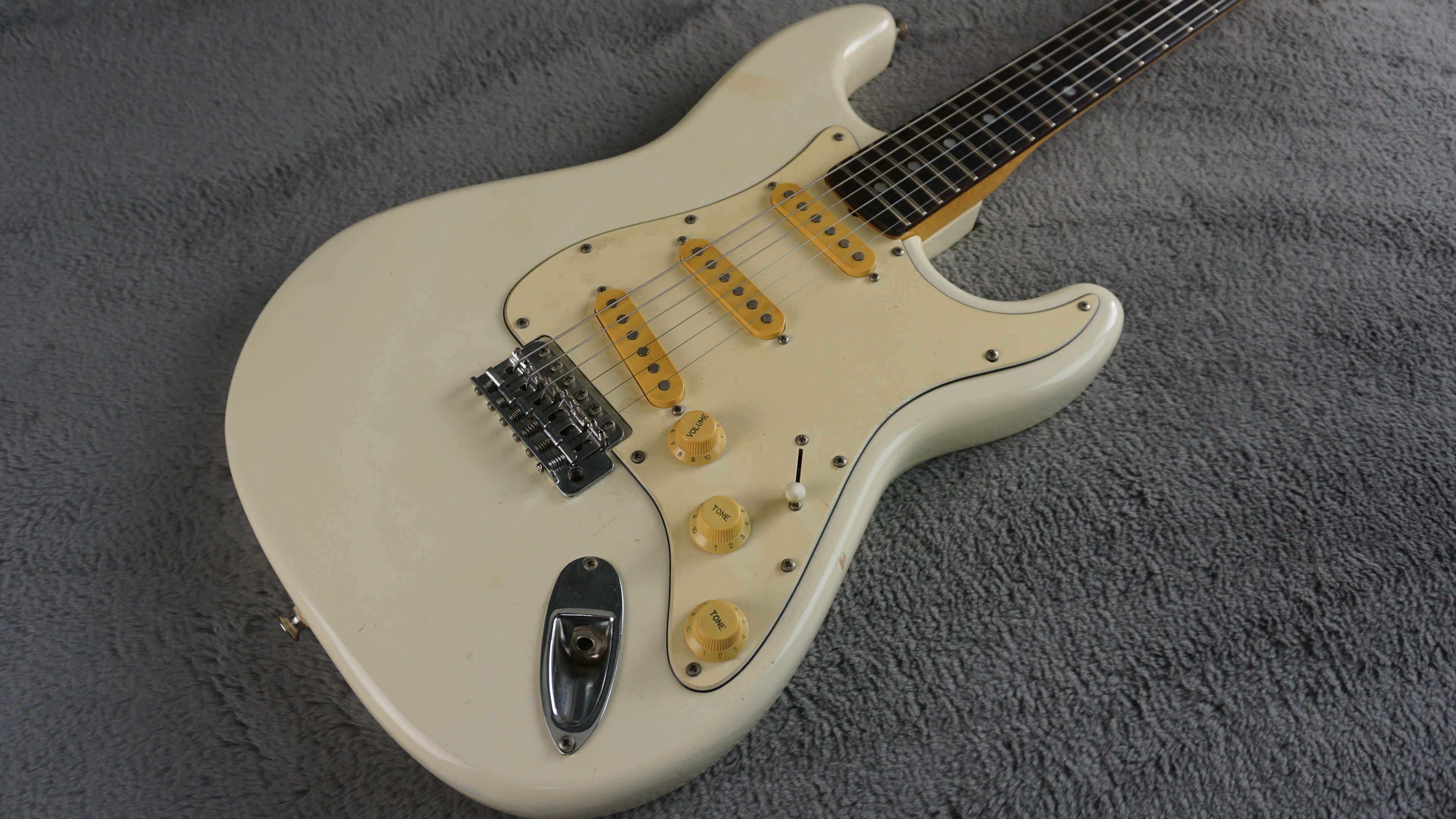 Westminster Electric Guitar - White - Japan w/ Hard Case