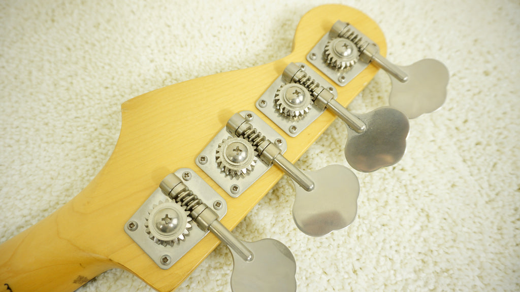 1993 Squier Silver Series Jazz Bass MIJ 3-Tone Sunburst Fujigen Japan