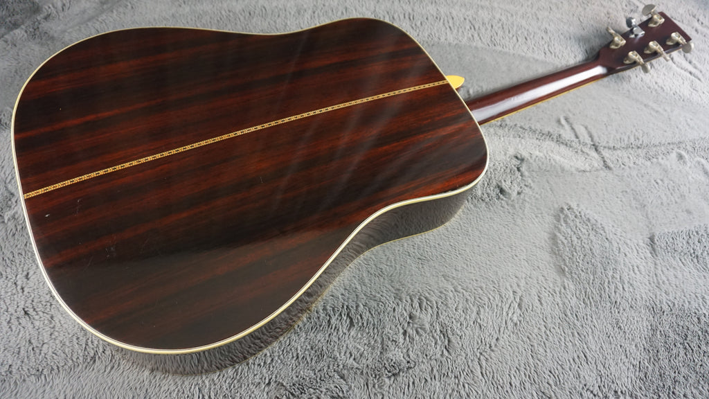 Three S W-300D Vintage Japanese Dreadnought Acoustic Guitar w/ OHSC Nagoya Japan