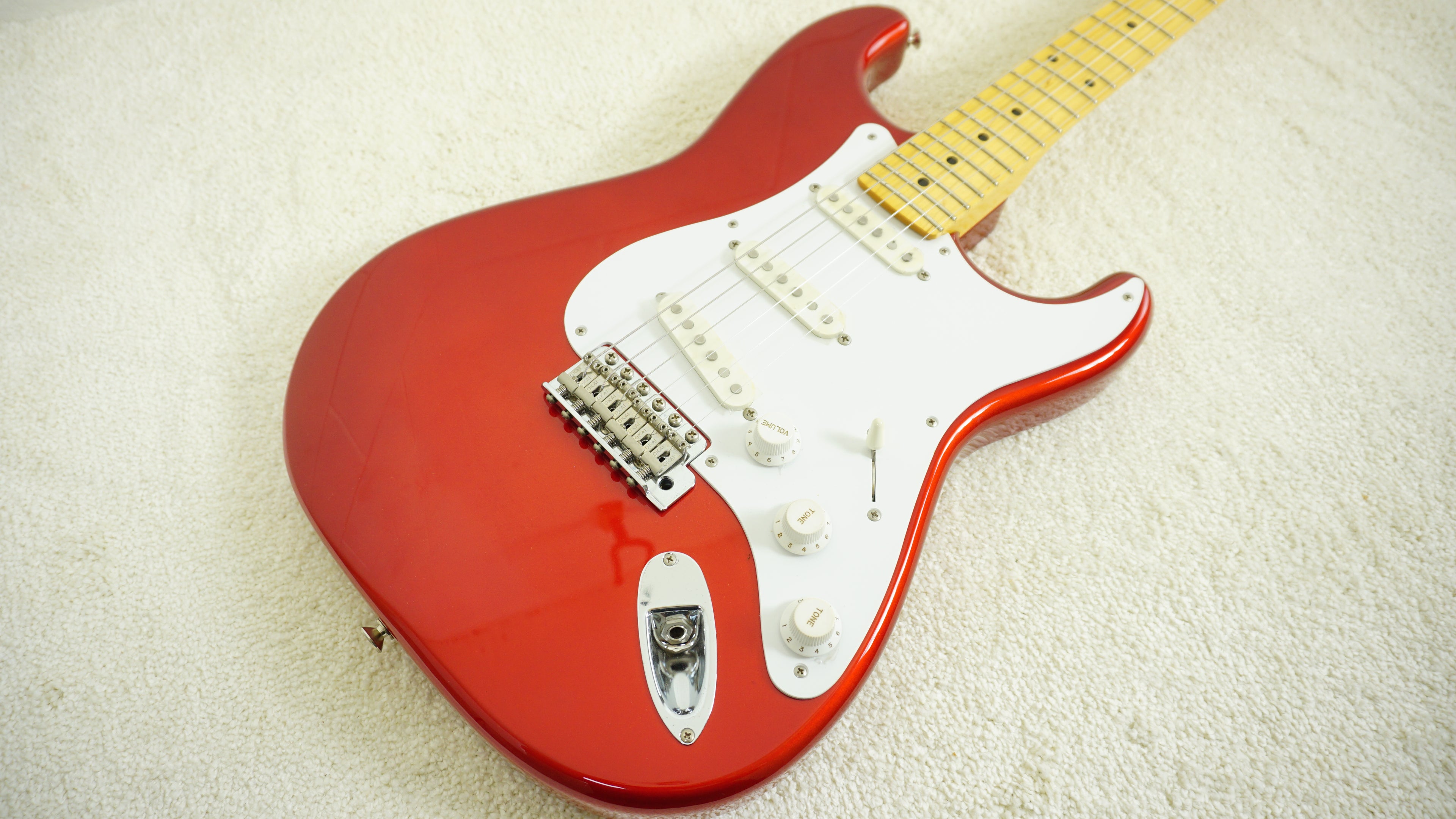 2010 Tokai Goldstar Sound S-Style Electric Guitar Candy Apple Red MIJ Japan