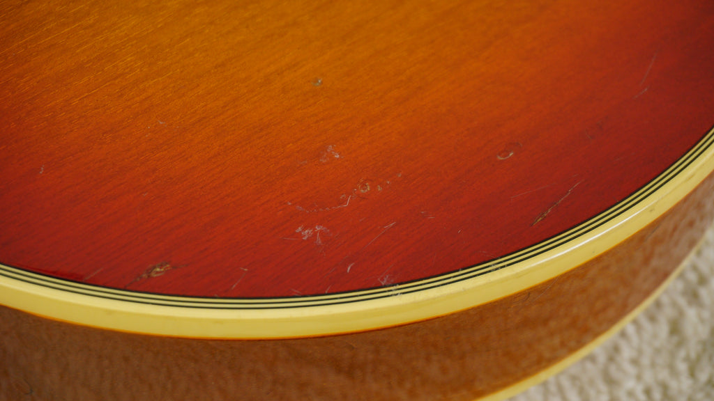 1982 Greco EG-500 Custom Super Real Cherry Sunburst Japan