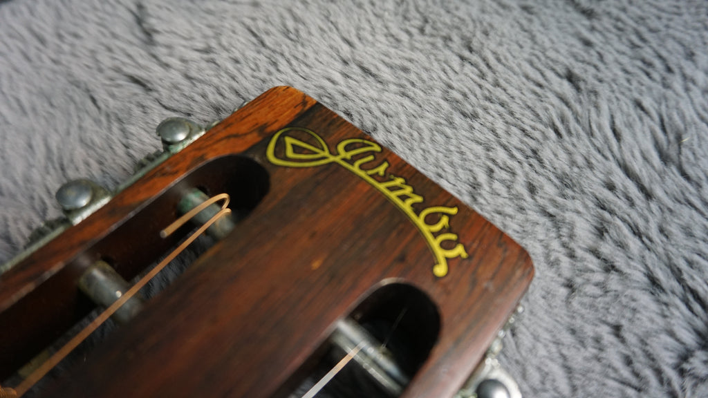 Vintage Jumbo 12-String Acoustic Guitar Japan Made w/ Hard Case