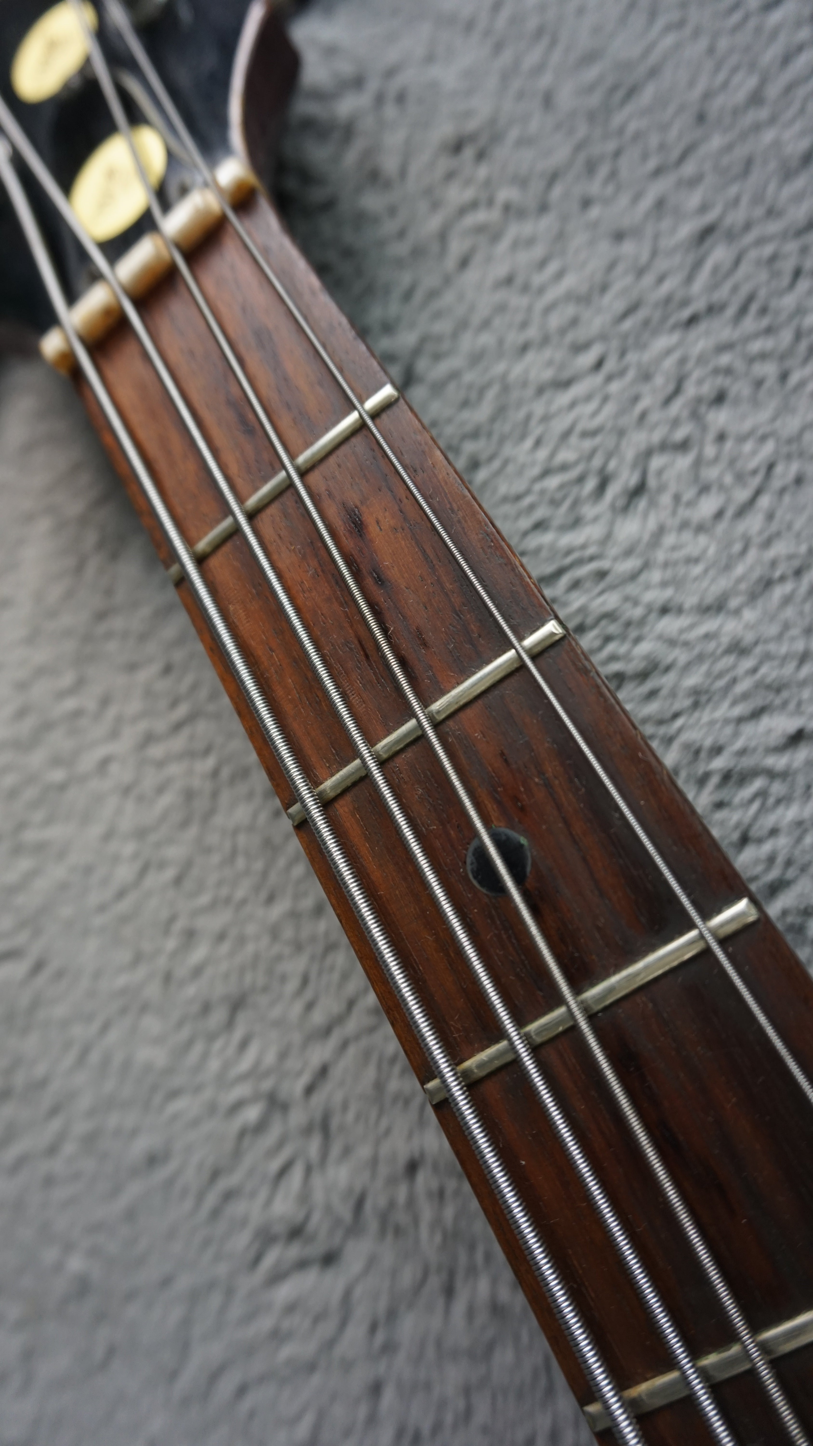 Greco SG-Style Bass MIJ Cherry Red Vintage Short Scale Bass Guitar