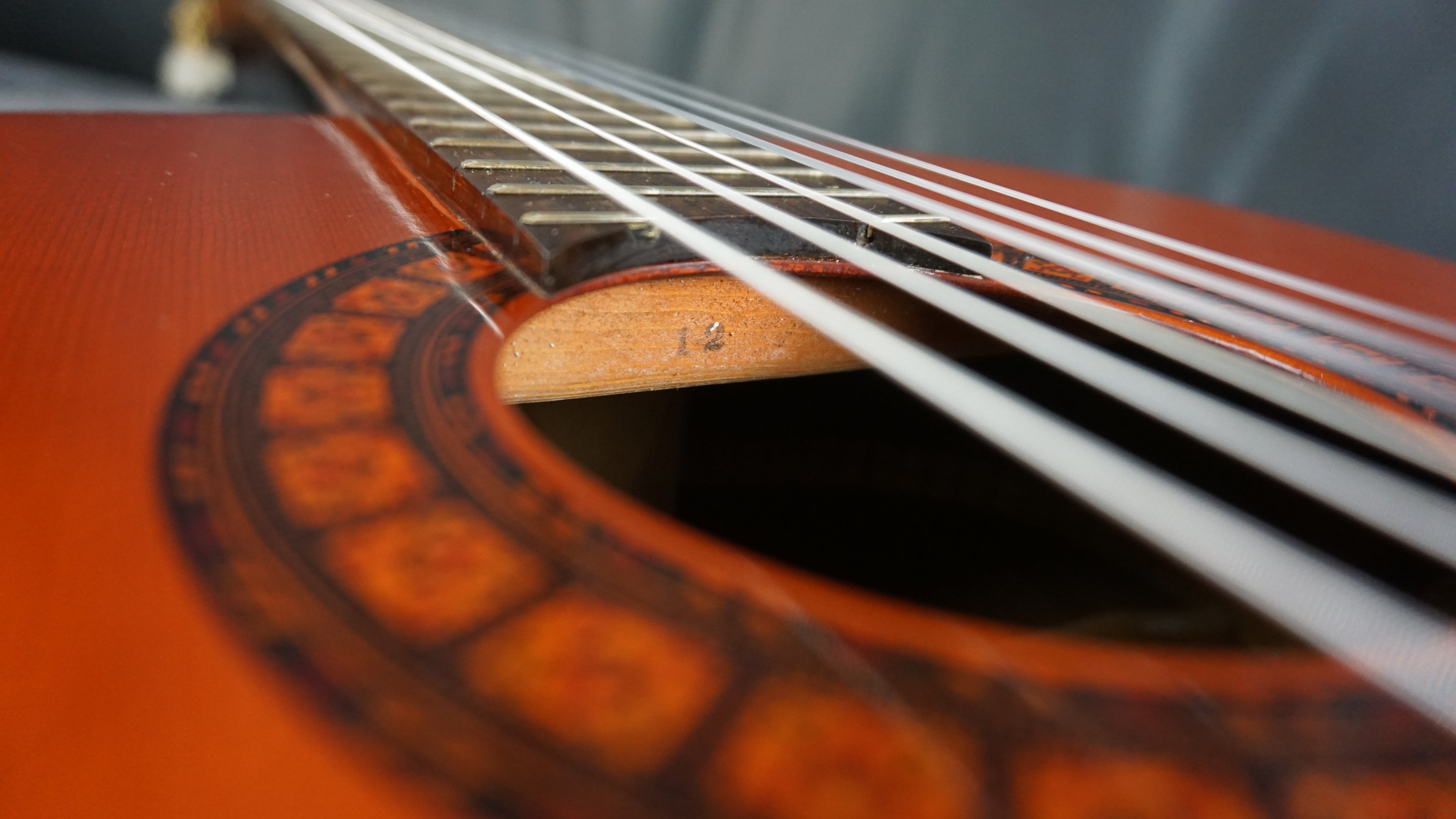 Kasuga G-314 Classical Acoustic Guitar Made in Japan w/ Hard Case