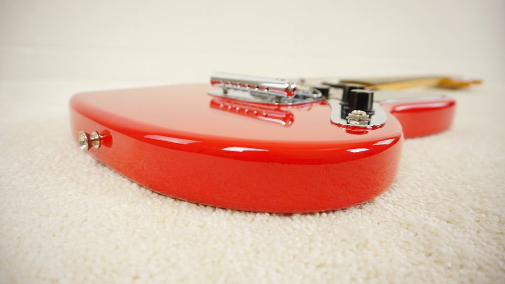 Fender Japan MG-69/MH Mustang Reissue – Matching Headstock – Candy Apple Red – 2010-2011