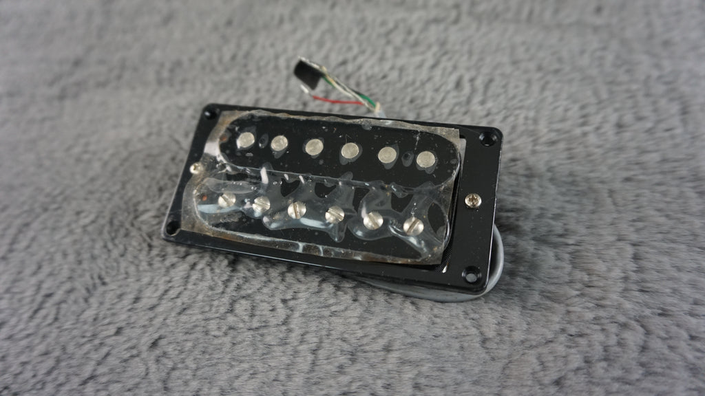 Tokai 4-Wire Black Humbucker w/ Black Pickup Ring