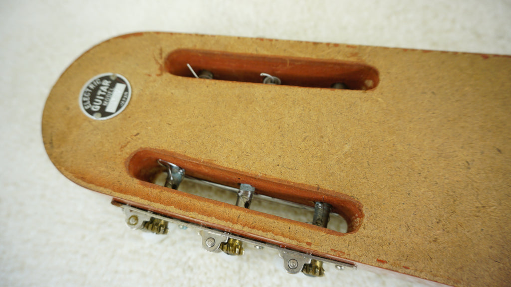 Vintage Teisco Electric Lap Steel Guitar Japan w/ Original Hard Case & Cable