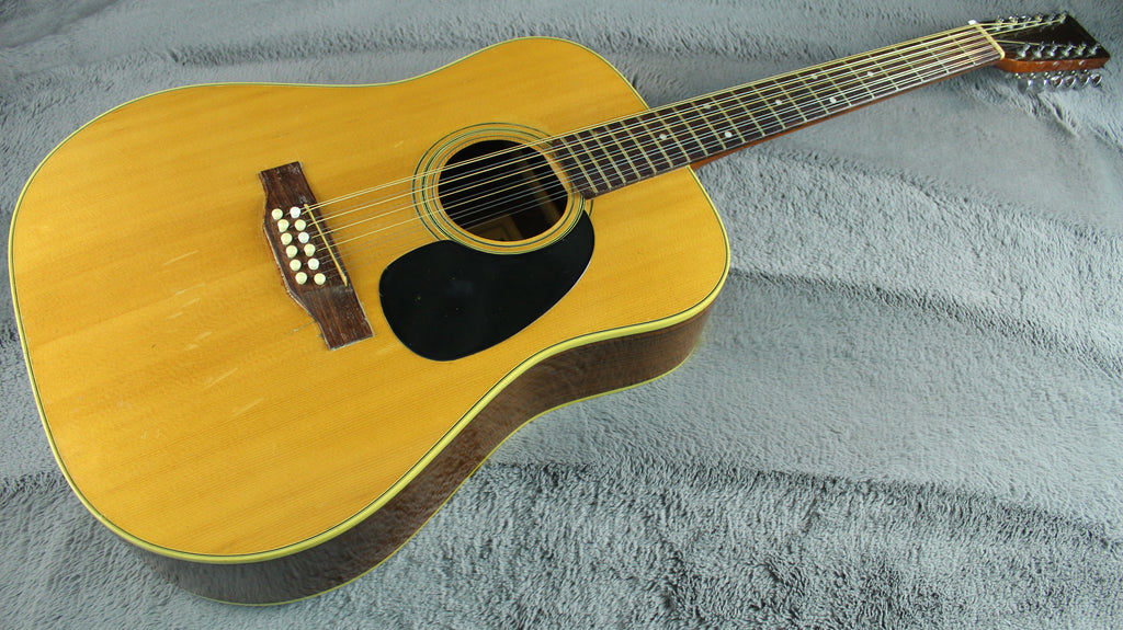 Morris B12-28 Japan 12-String Acoustic w/ Hard Case