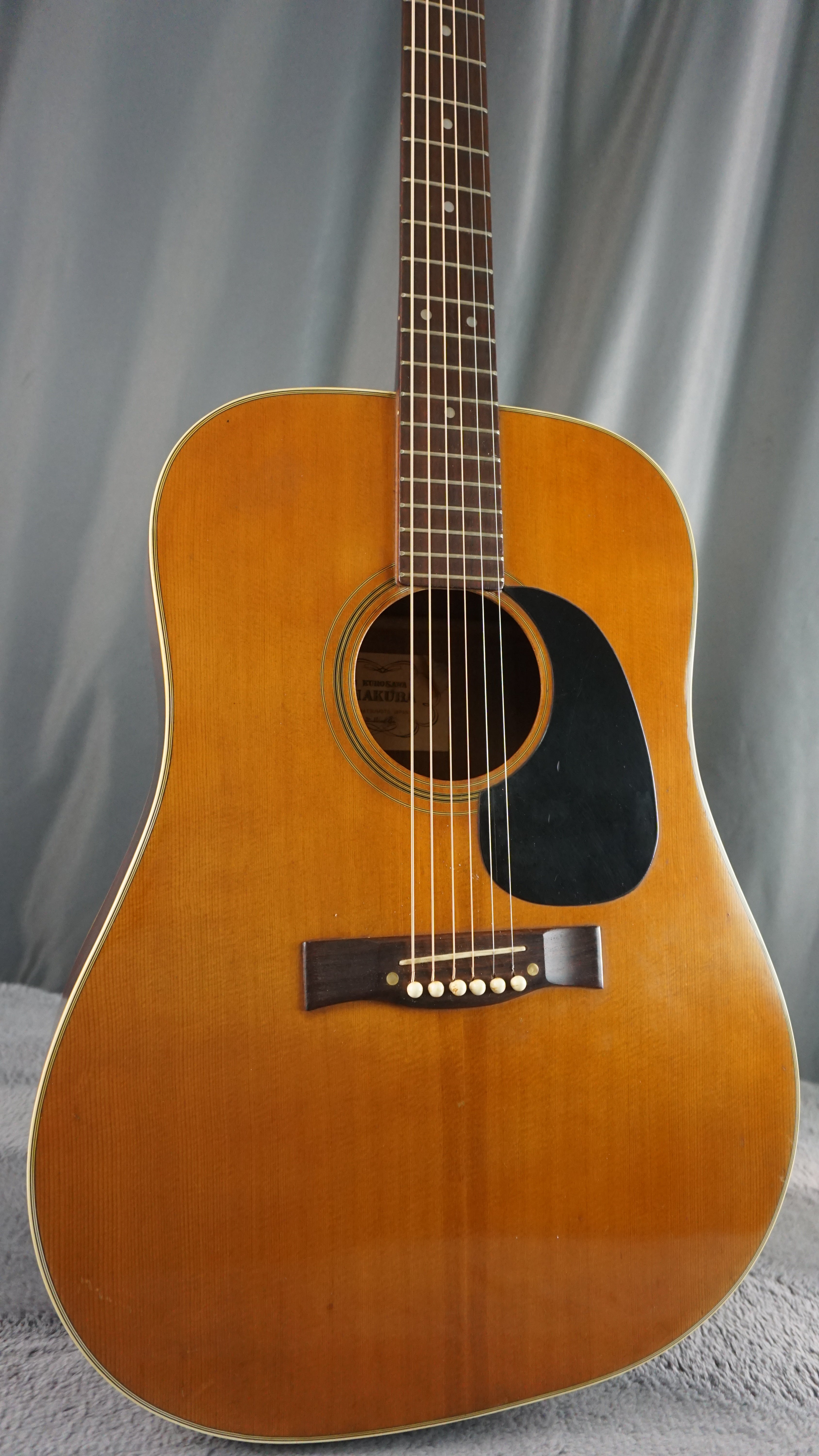 Kurosawa Hakuba W-182 Japan Acoustic Guitar
