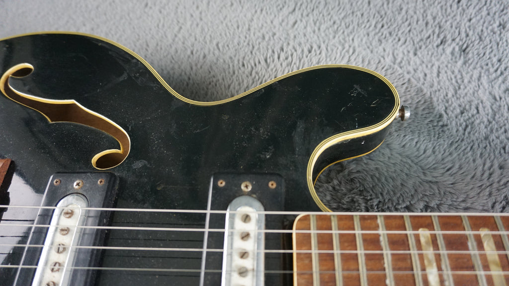 Greco Semi Hollow Body - Black Japan