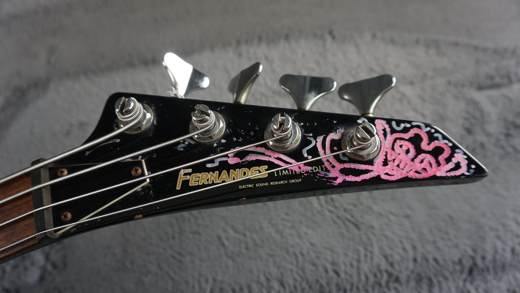Fernandes Limited Edition - Black Japan 4-String PJ Bass
