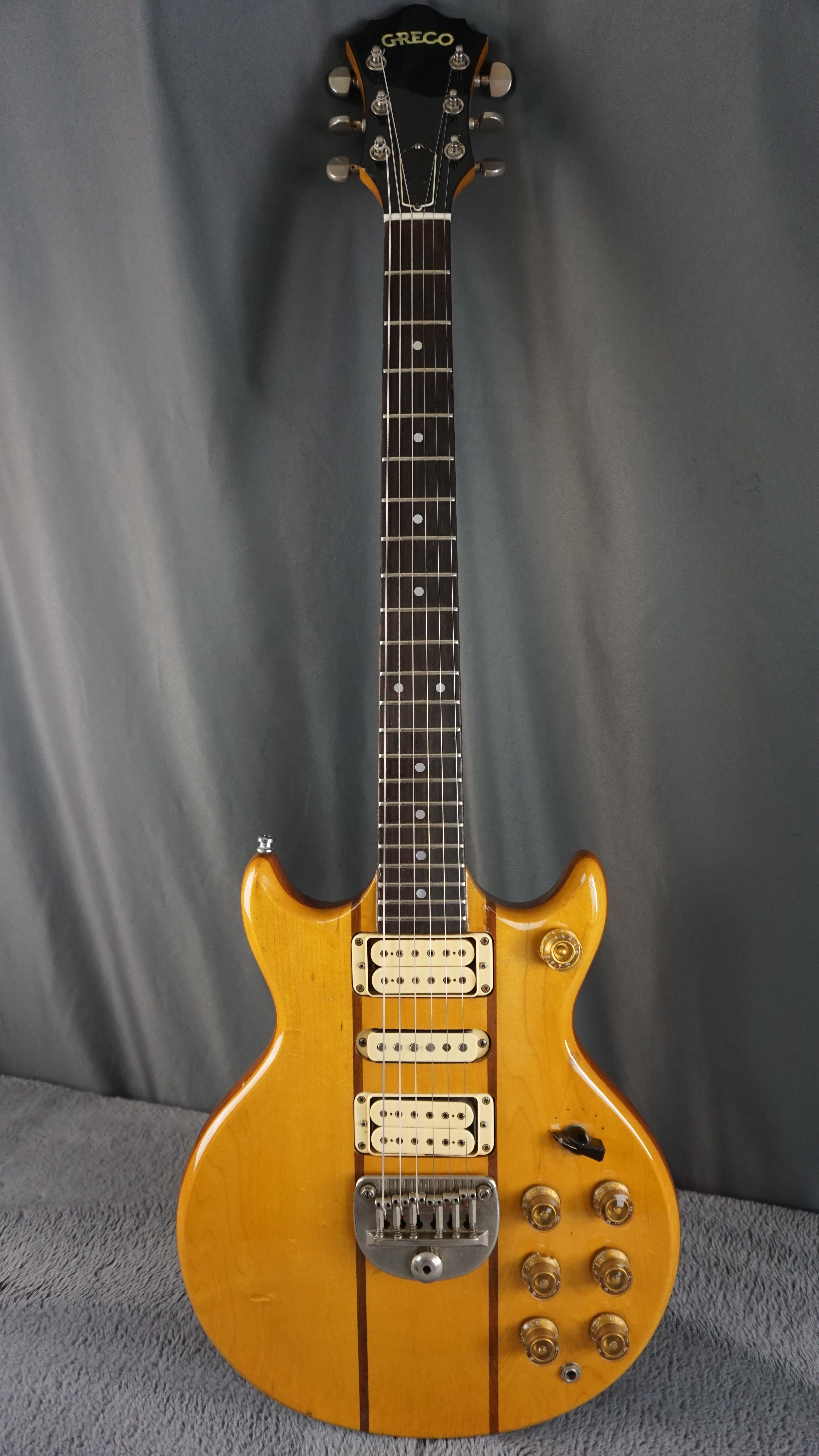 Greco GO-III 700 1980 - Natural Japan Electric Guitar
