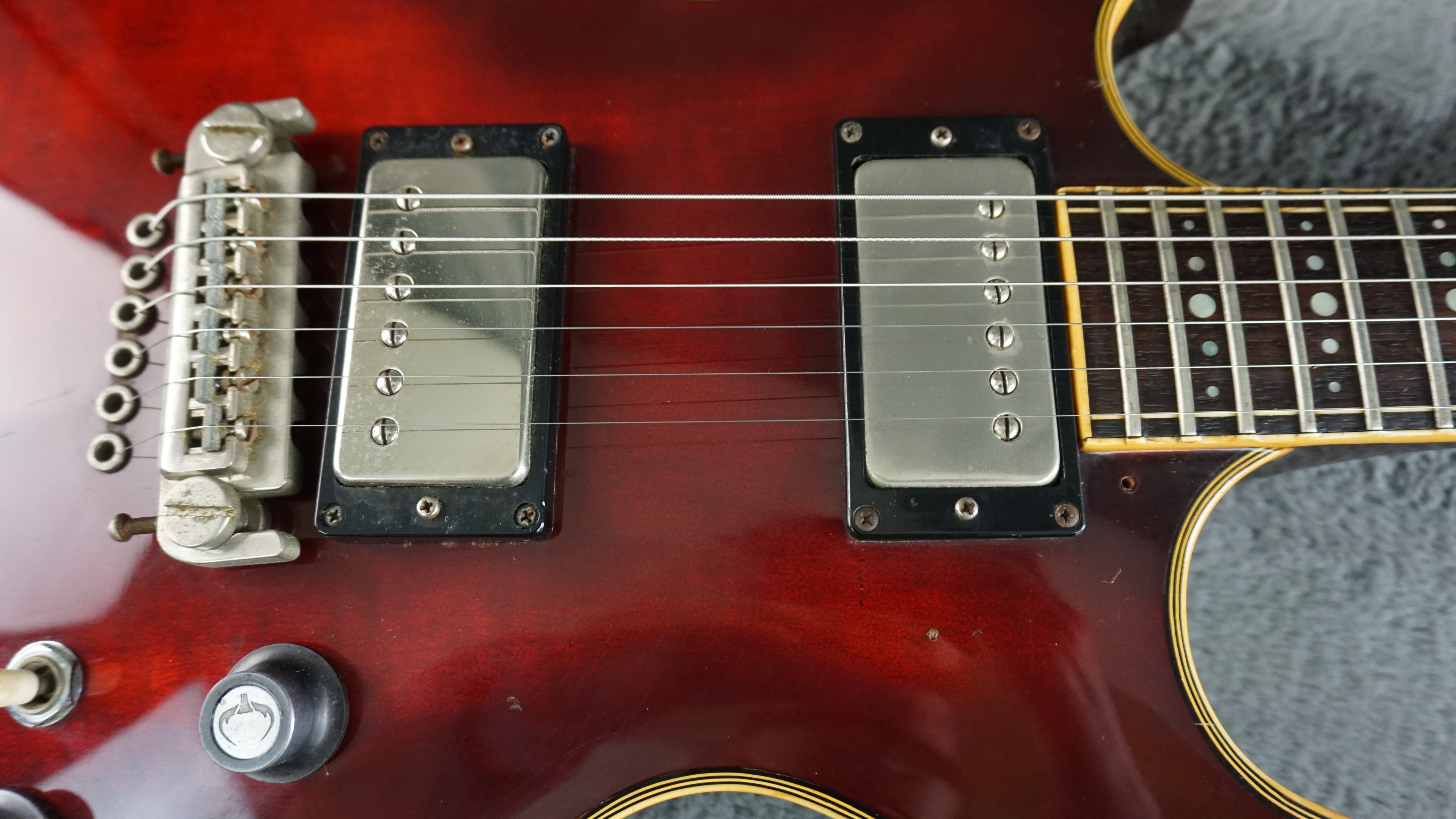 ELK Tiara Custom Double Cutaway - Trans Red Japan Uber Rare