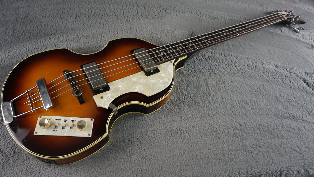 Greco Violin Bass - Sunburst Japan 4-String Bass