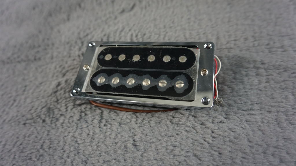 Tokai 2-Wire Black Humbucker w/ Silver Pickup Ring