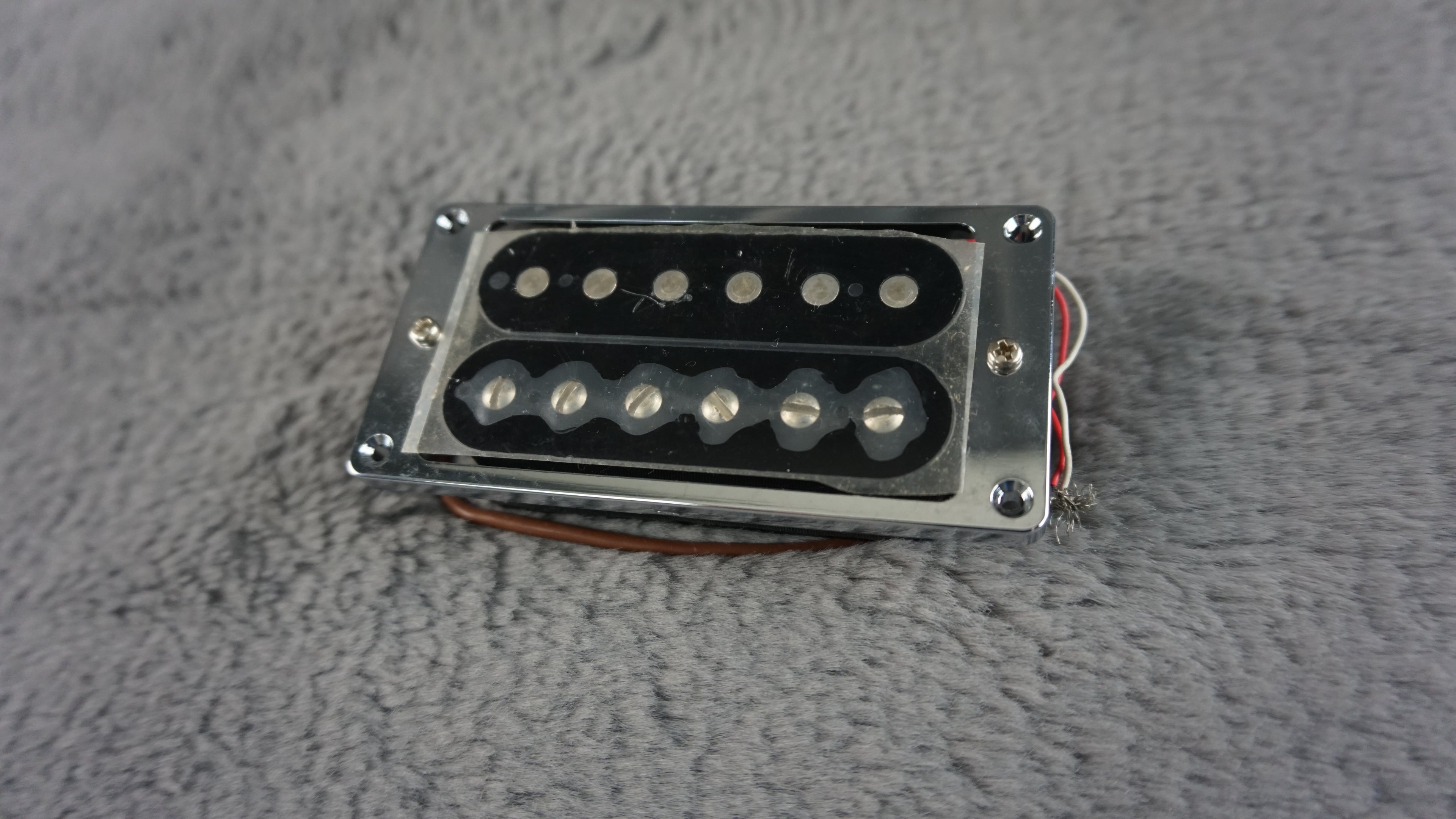 Tokai 2-Wire Black Humbucker w/ Silver Pickup Ring