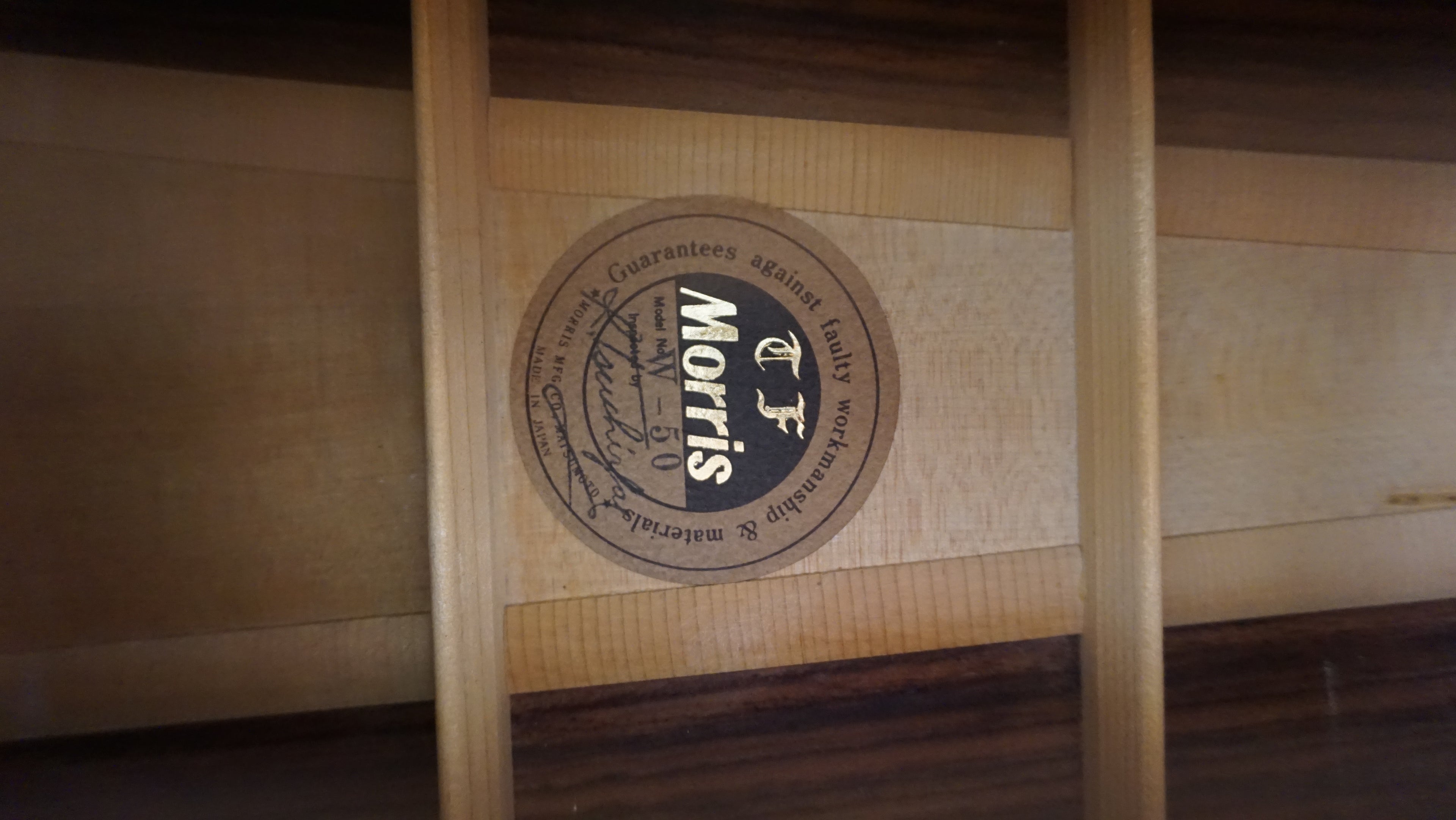 TF Morris W-50 - Natural Japan Acoustic