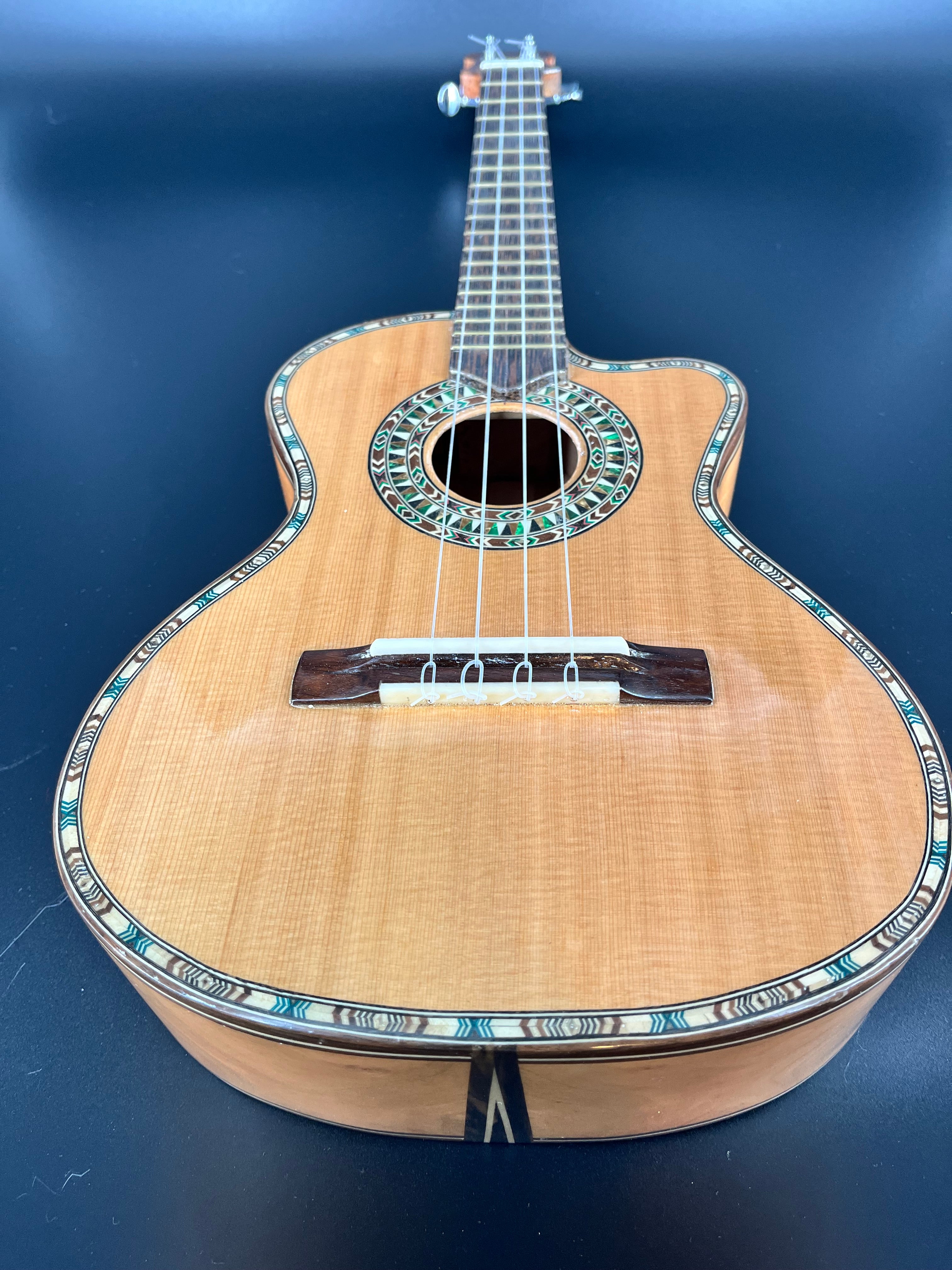 Summit Handmade Spruce / Cherry Tenor Ukulele Solid Wood! 2024