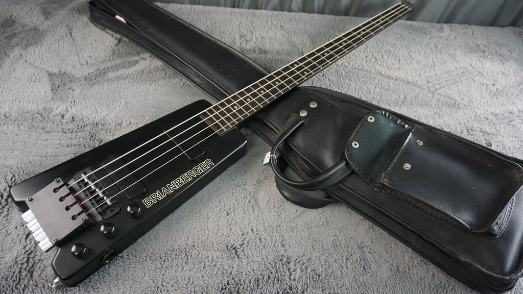 Mavis Brianberger Headless Bass 80s - Black Japan Vintage