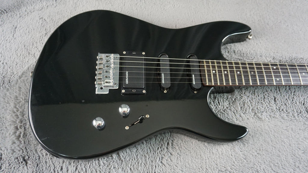 Fernandes The Function - Black HSS Electric Guitar