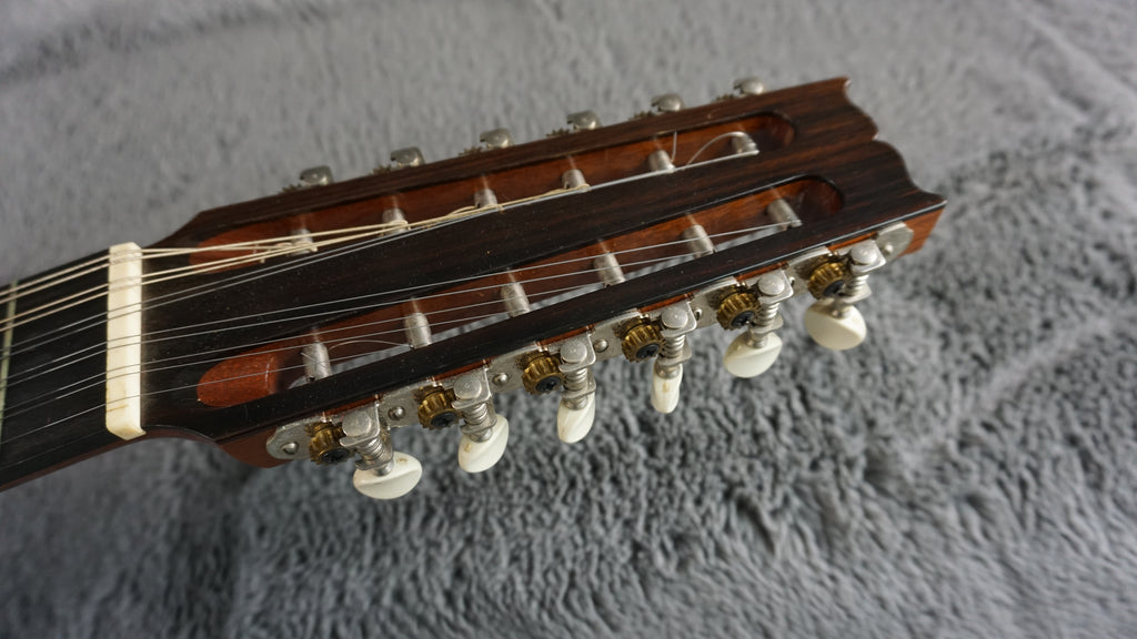 Tsunao Kubo 1986 Hand Built Japan Folk 12-String Acoustic Rare