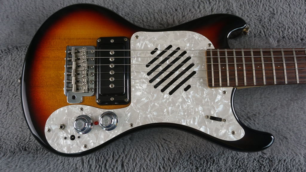 MarineRider Mosrite Ventures Model with Built In Amp 1990’s - Sunburst