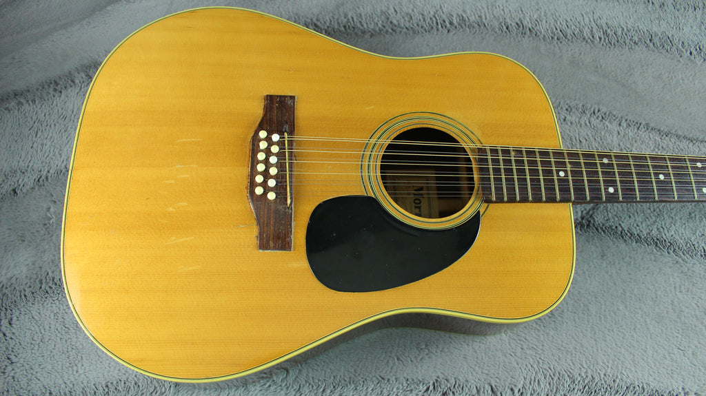 Morris B12-28 Japan 12-String Acoustic w/ Hard Case