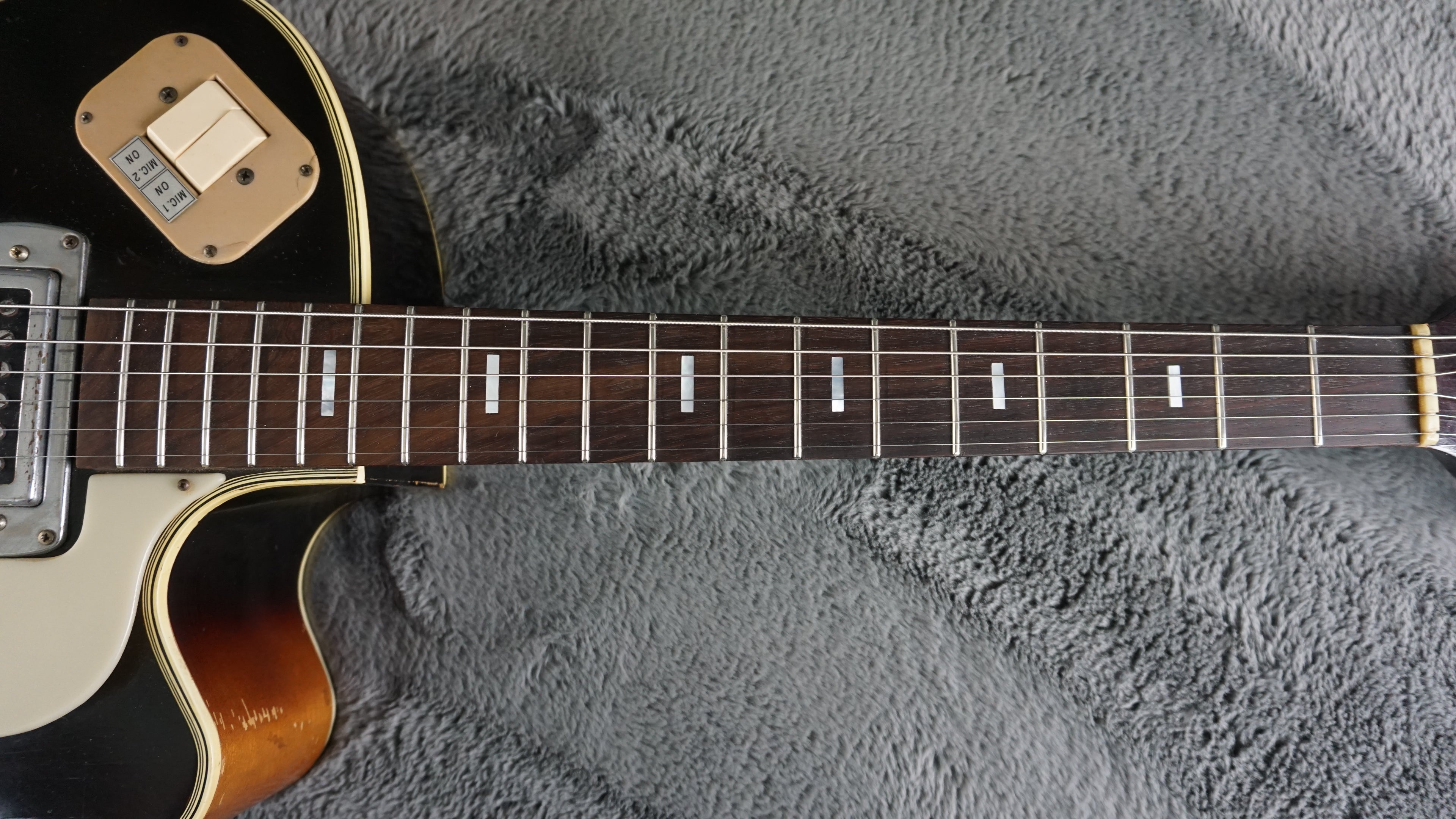 Teisco EP-14 1960s - Brown Burst Hollow Body Electric