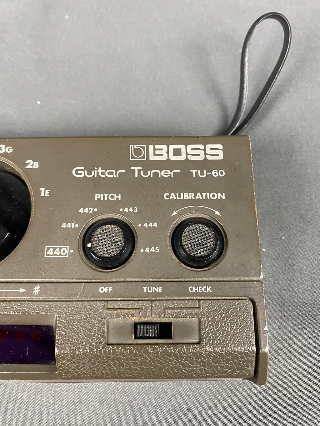 Boss TU-60 Vintage Guitar Tuner MIJ!  Rare! 1980’s