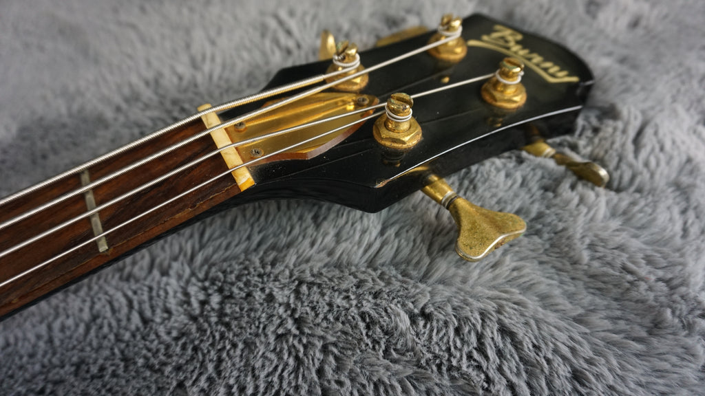Burny XB-95H - Black Bass Guitar