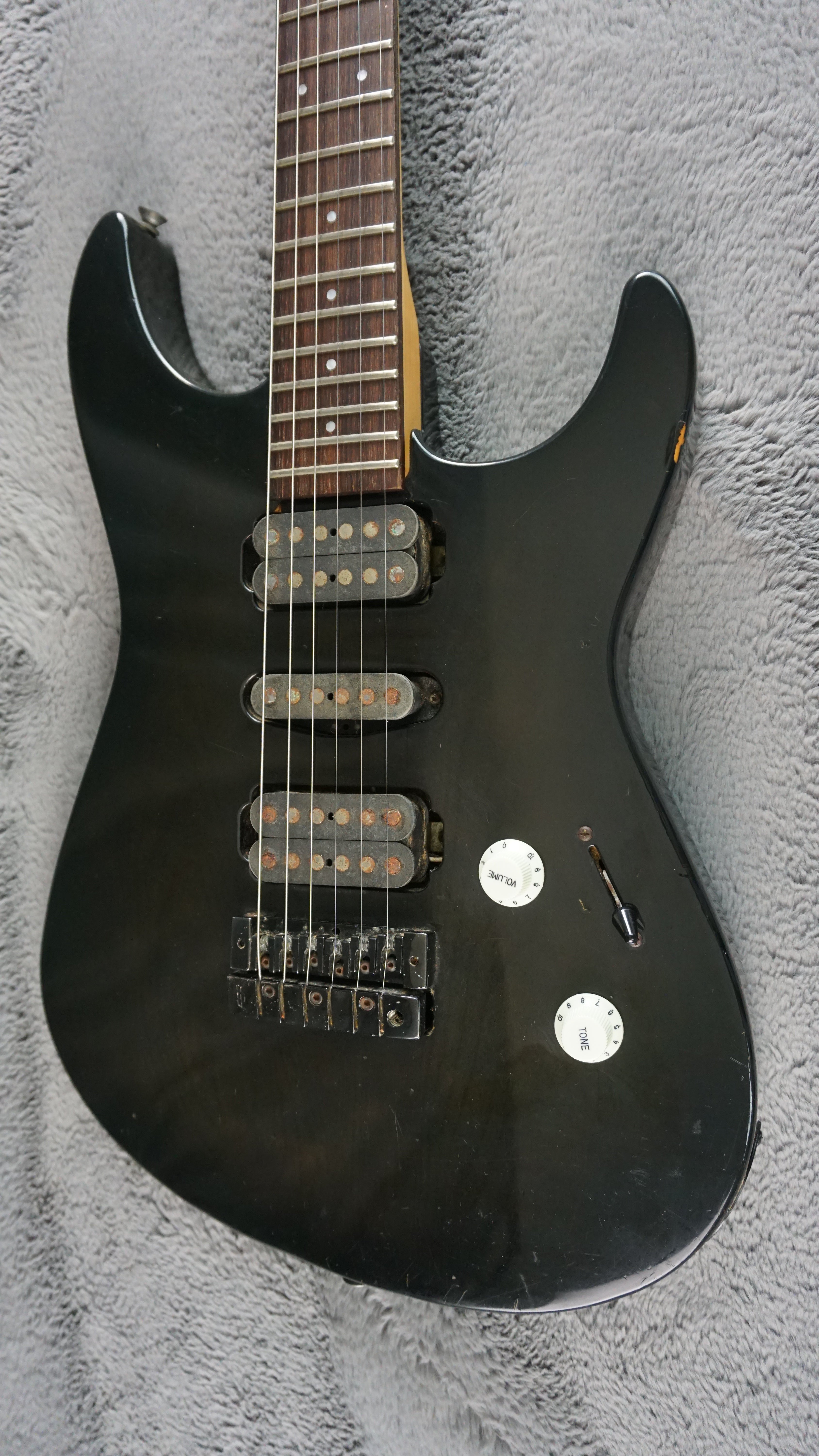 Fernandes HSH - Black Japan Electric Guitar