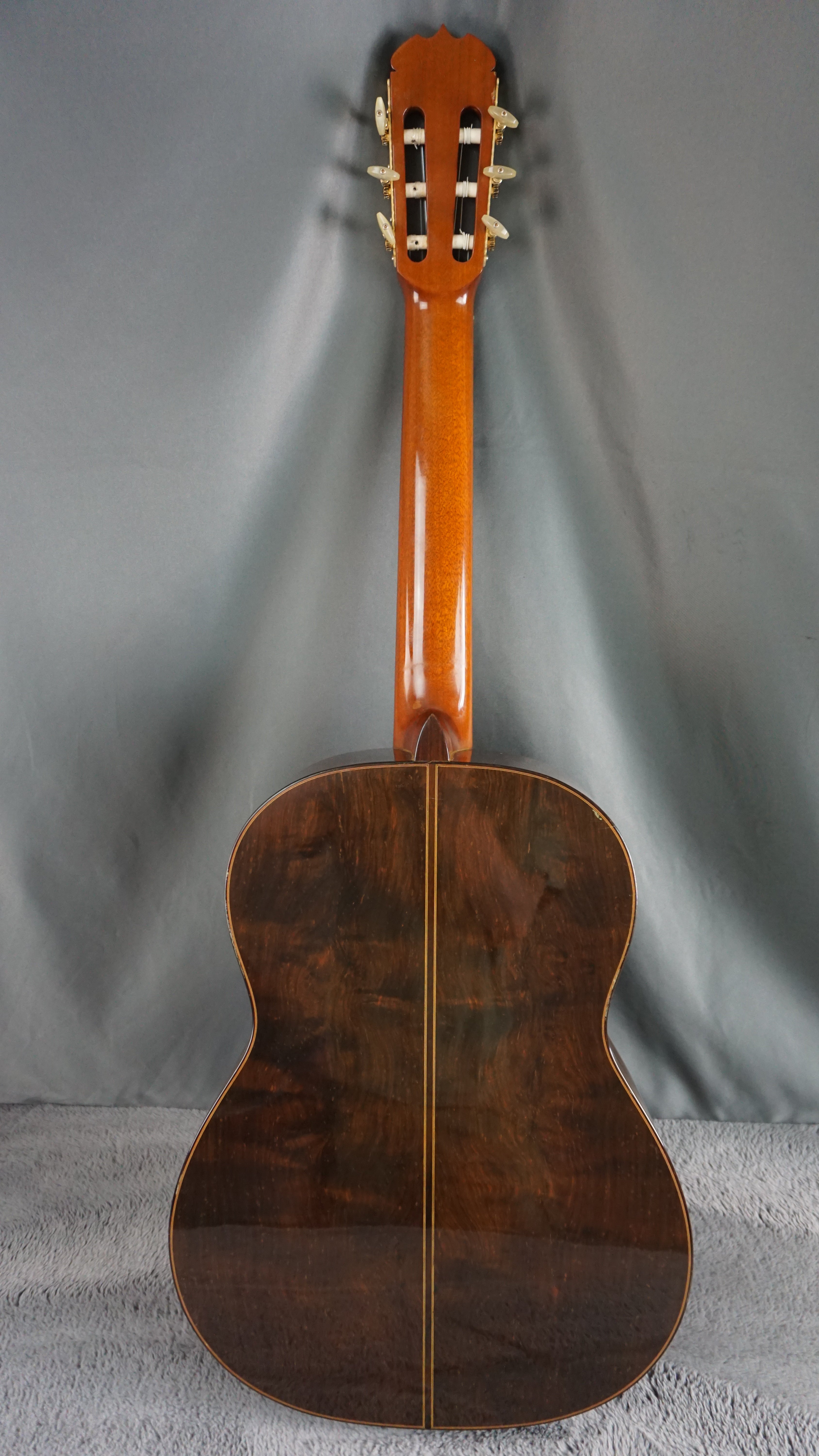 El Mesmre S-1976 Japan Classical Guitar w/ Hard Case Rare Solid Woods