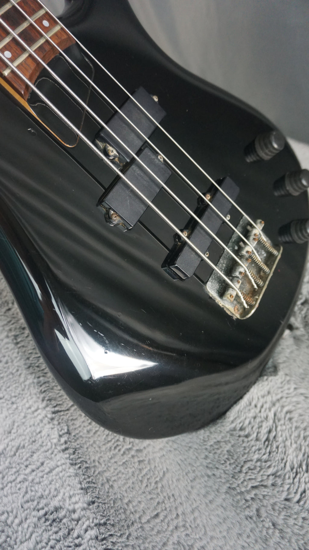 Ibanez Soundgear PJ 4-String Bass - Black Japan