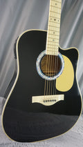 Esteban Vl-100 - Black Acoustic Guitar
